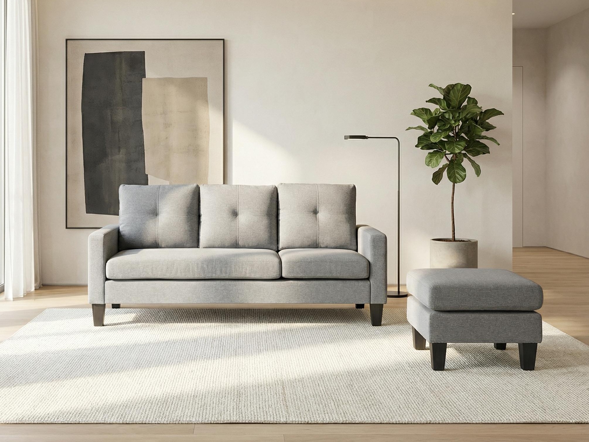 Polstermöbel-Set Houston 1825 (Grau)