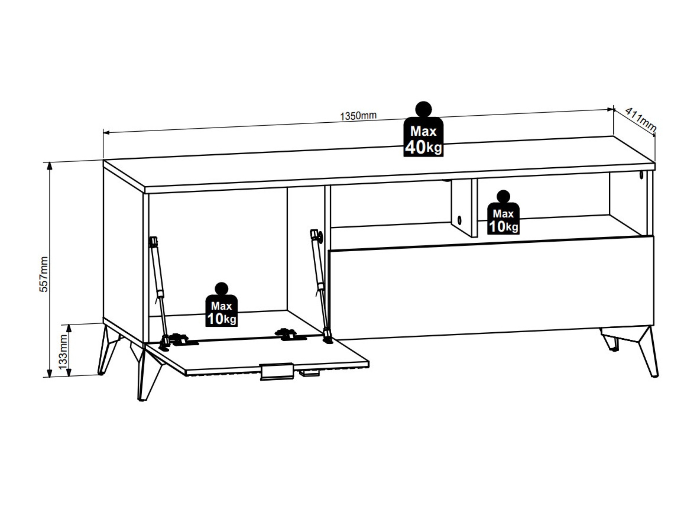 TV-Möbel Ruvmeli 103