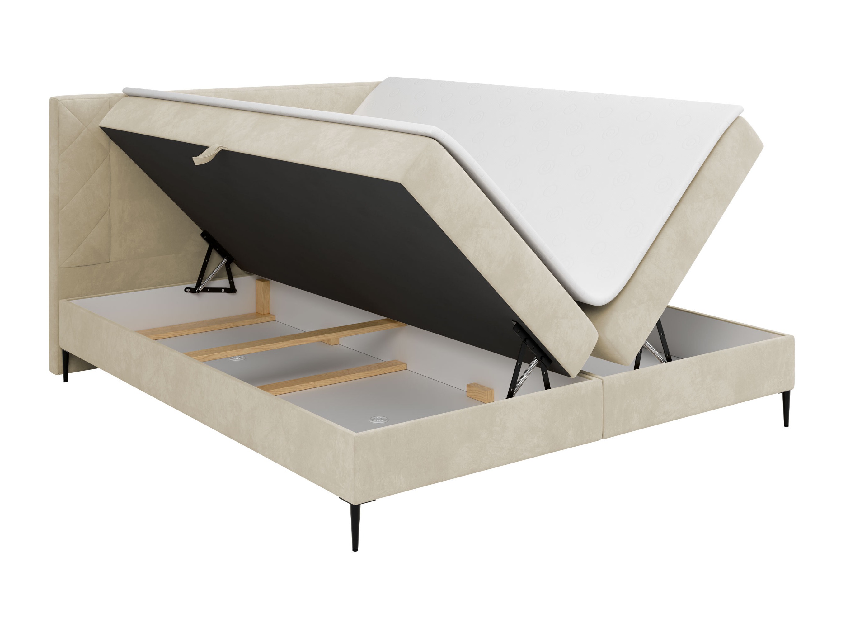 Boxspringbett Providence 200 (Polo 877)