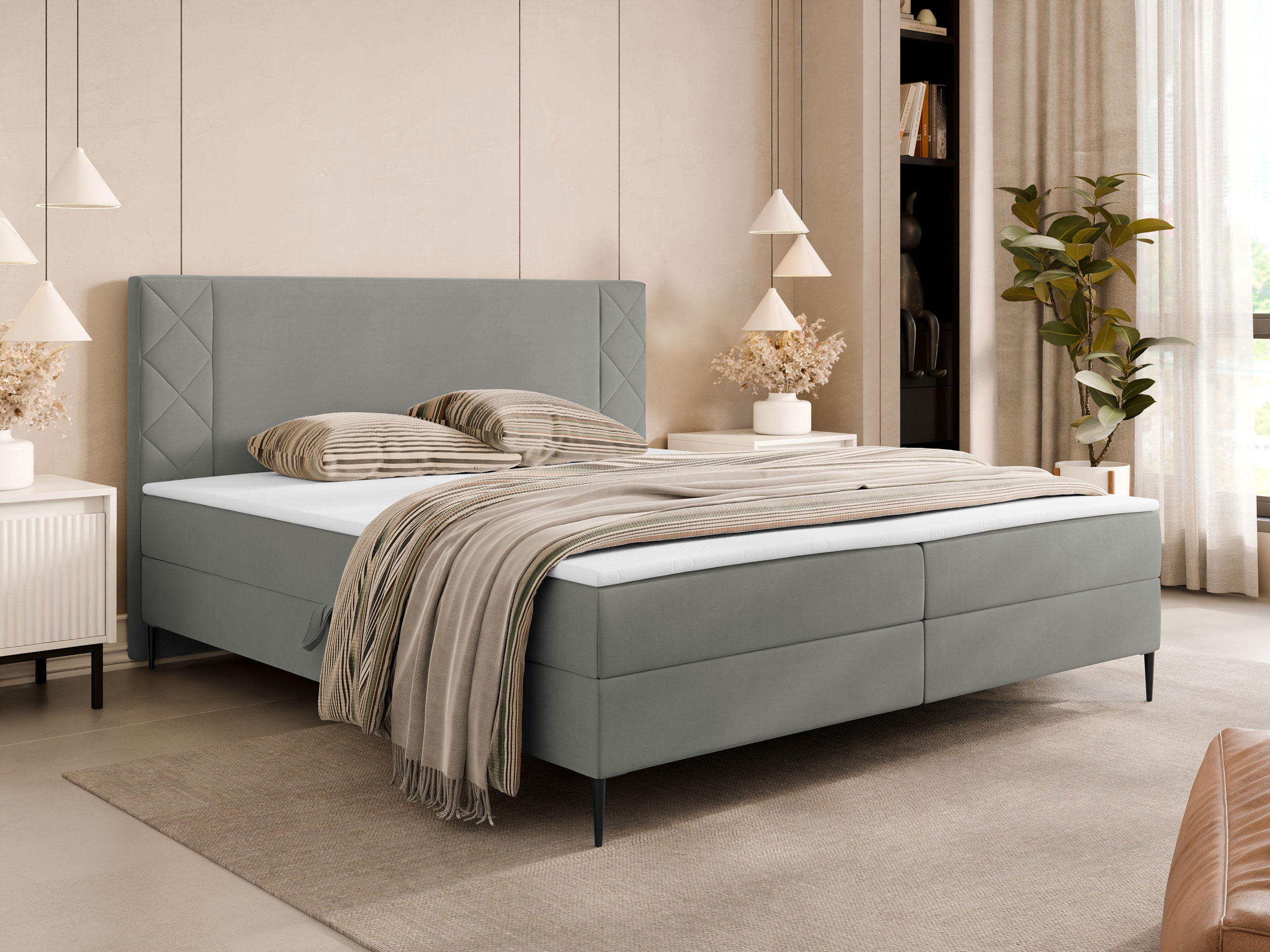 Boxspringbett Providence 200 (Polo 894)