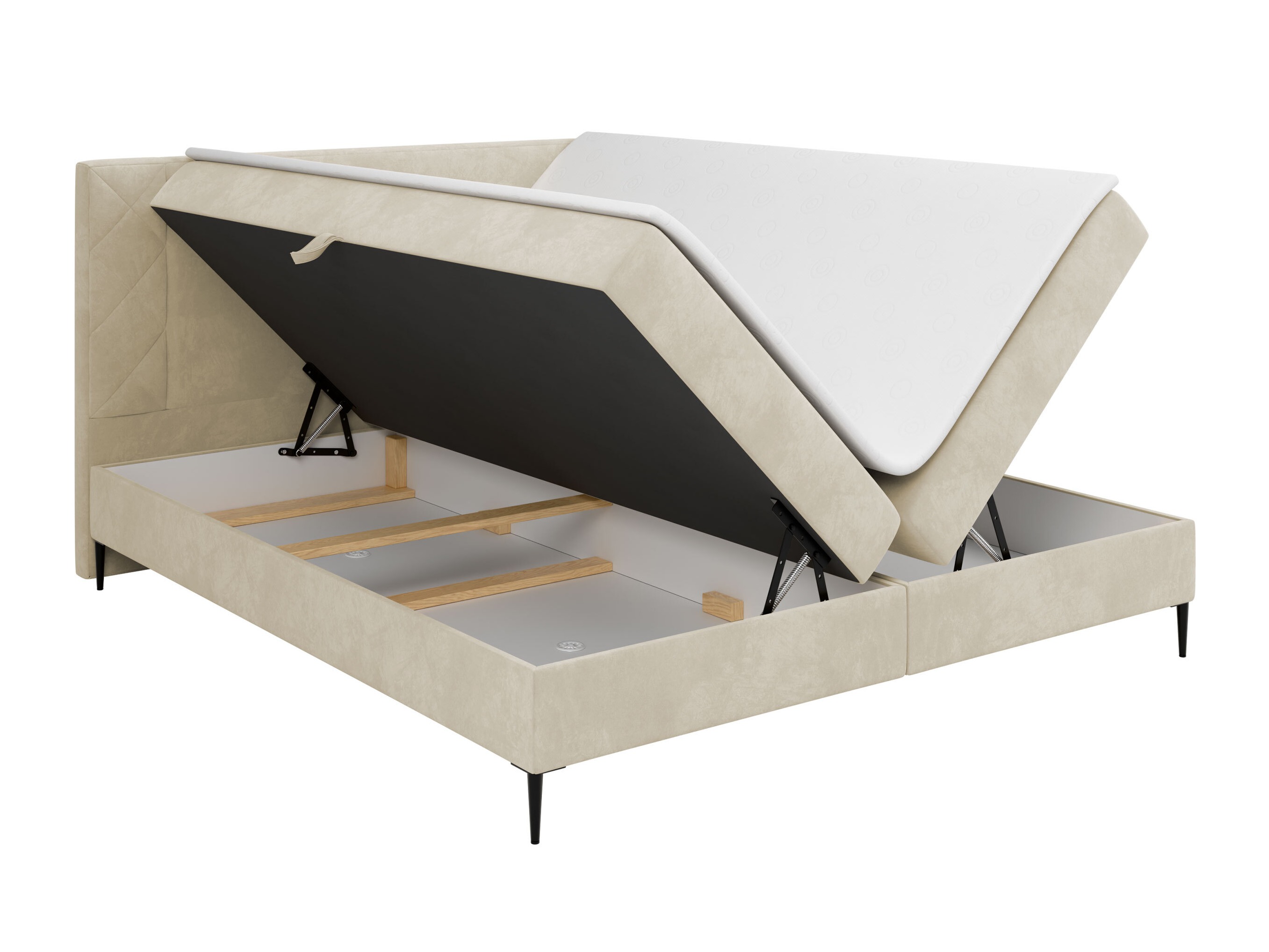 Boxspringbett Providence 200 (Polo 897)