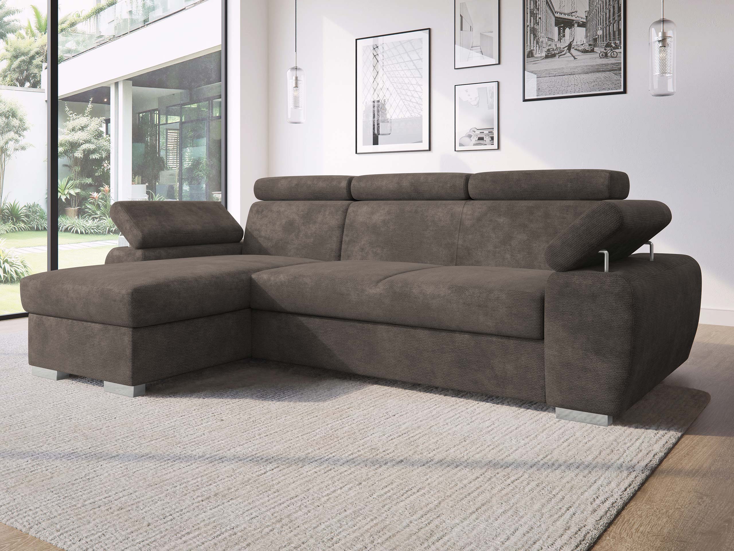 Ecksofa Columbus 252 (Lumo 40)