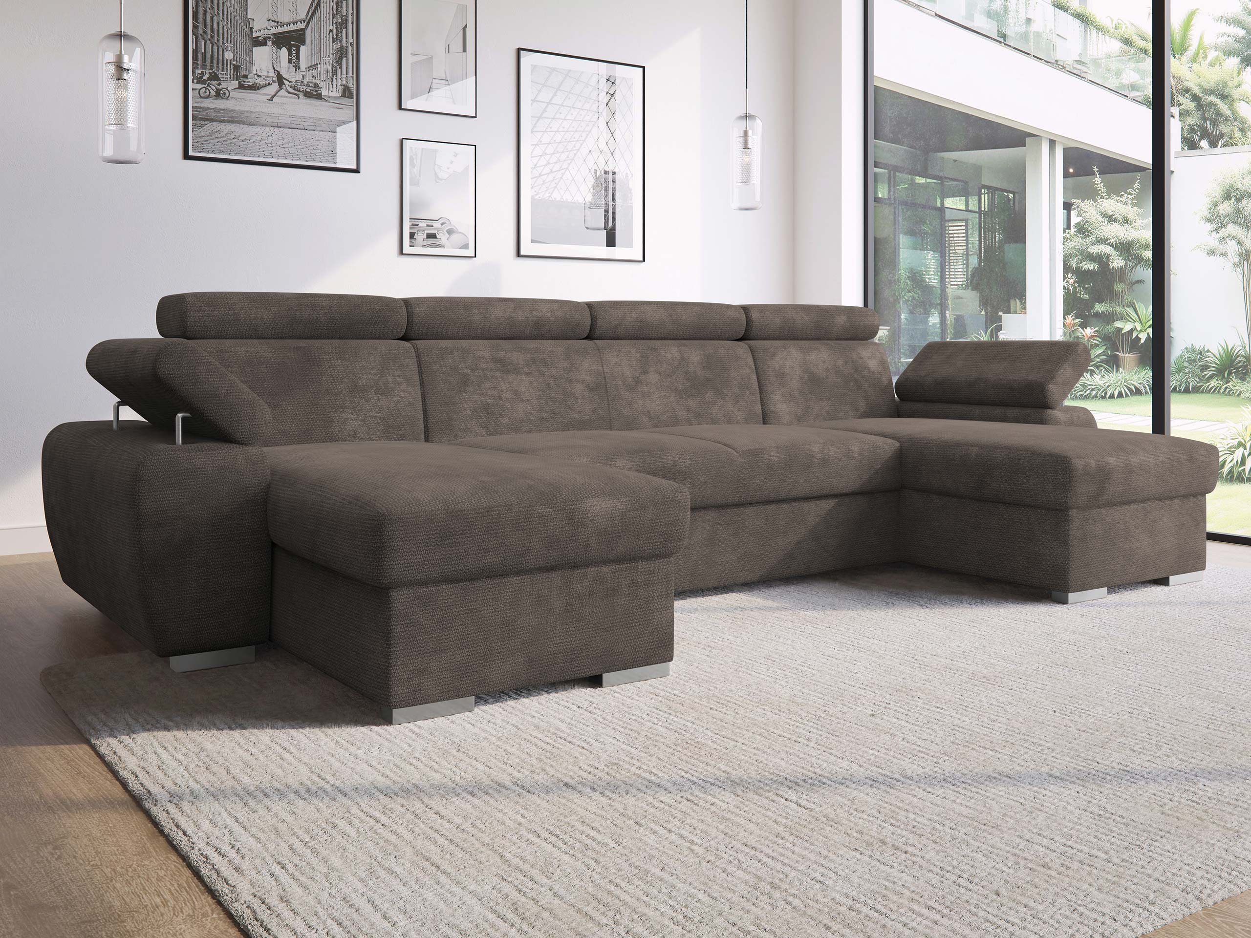 Ecksofa Columbus 253 (Lumo 40)