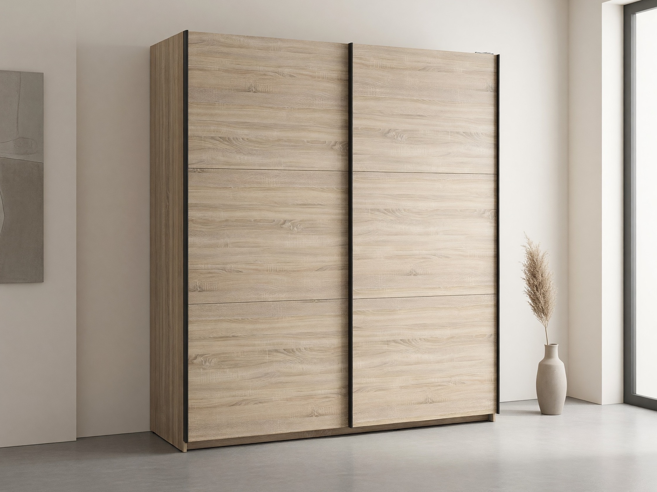 Kleiderschrank Livevaro 109 (Sonoma Eichenholzoptik)