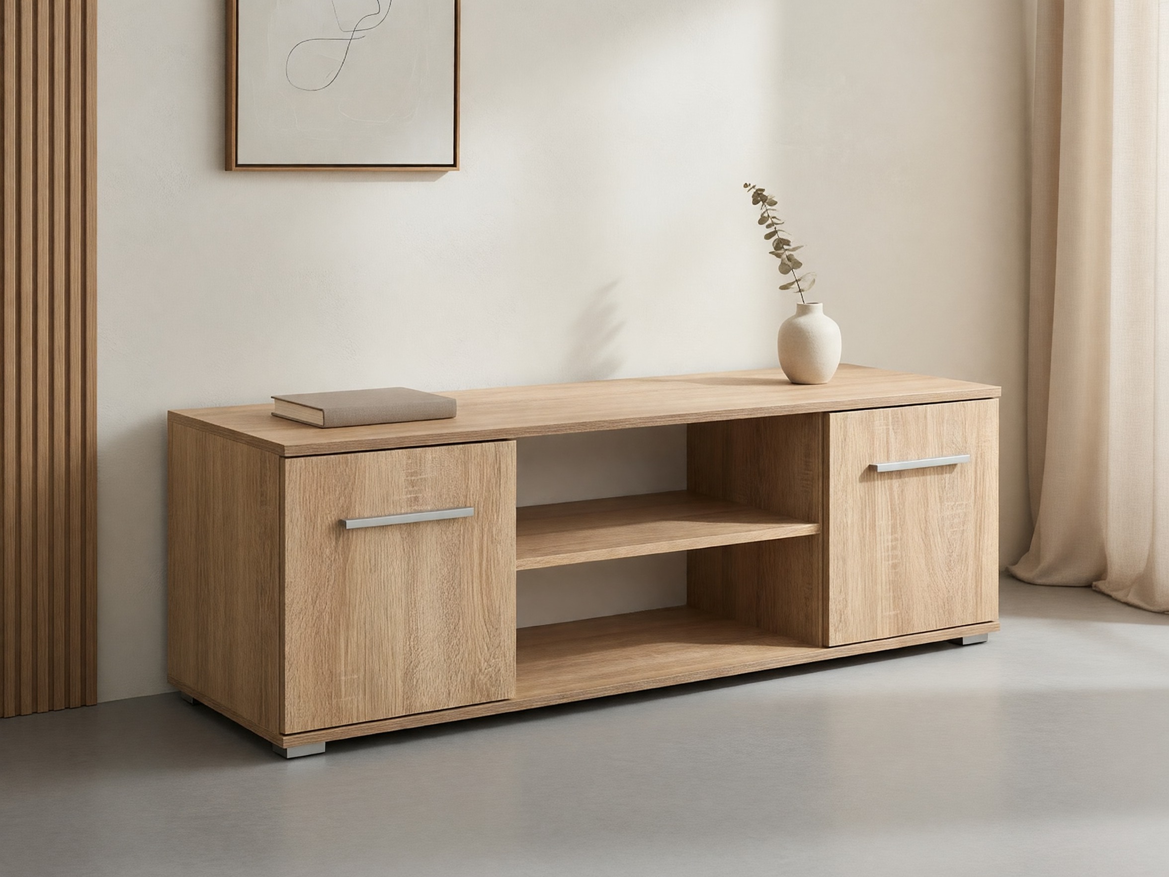 TV-Möbel Cirveso 109 (Sonoma Eichenholzoptik)