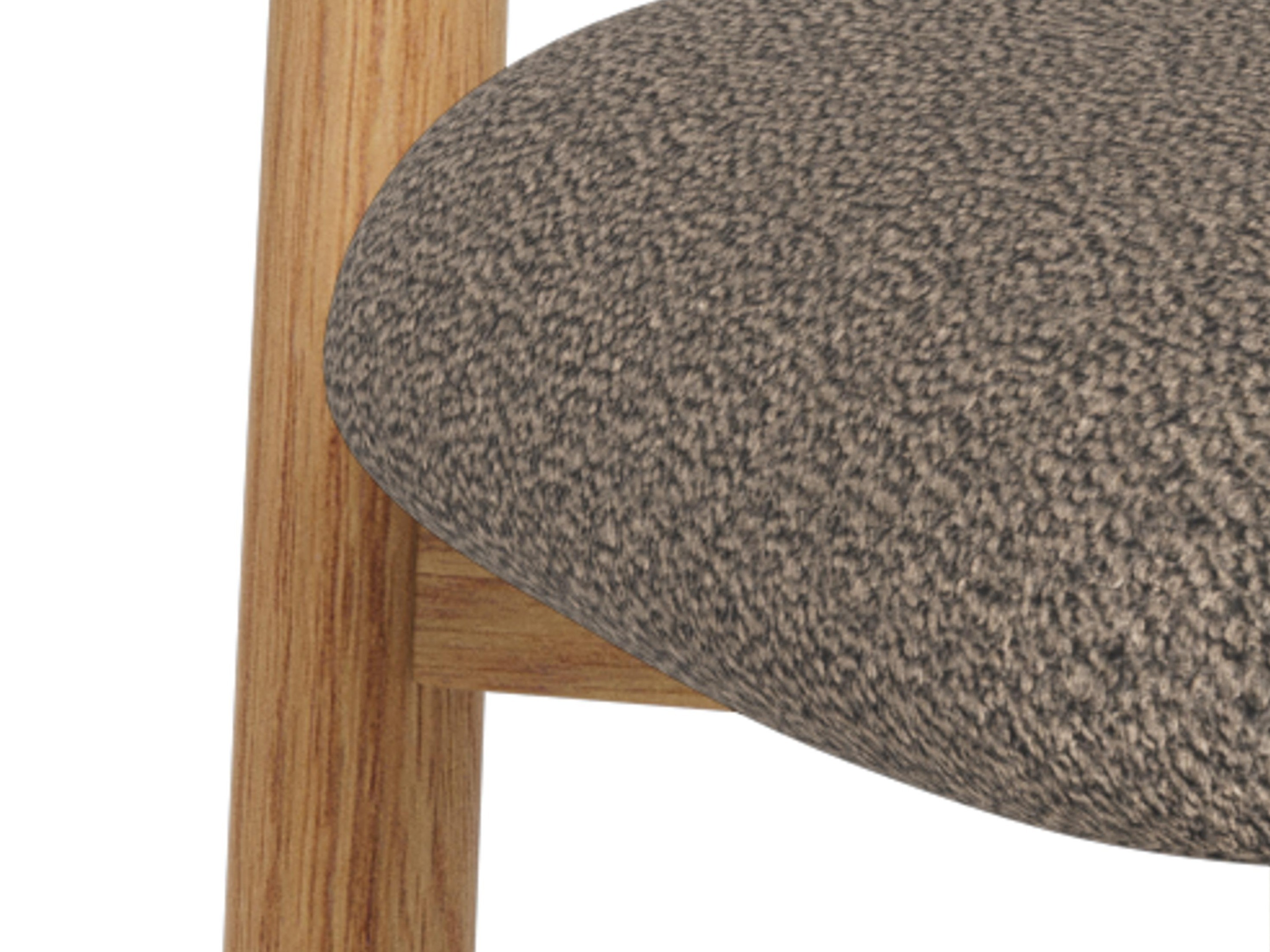 Stuhl Norsica 1060 (Eichenholzoptik + Taupe)