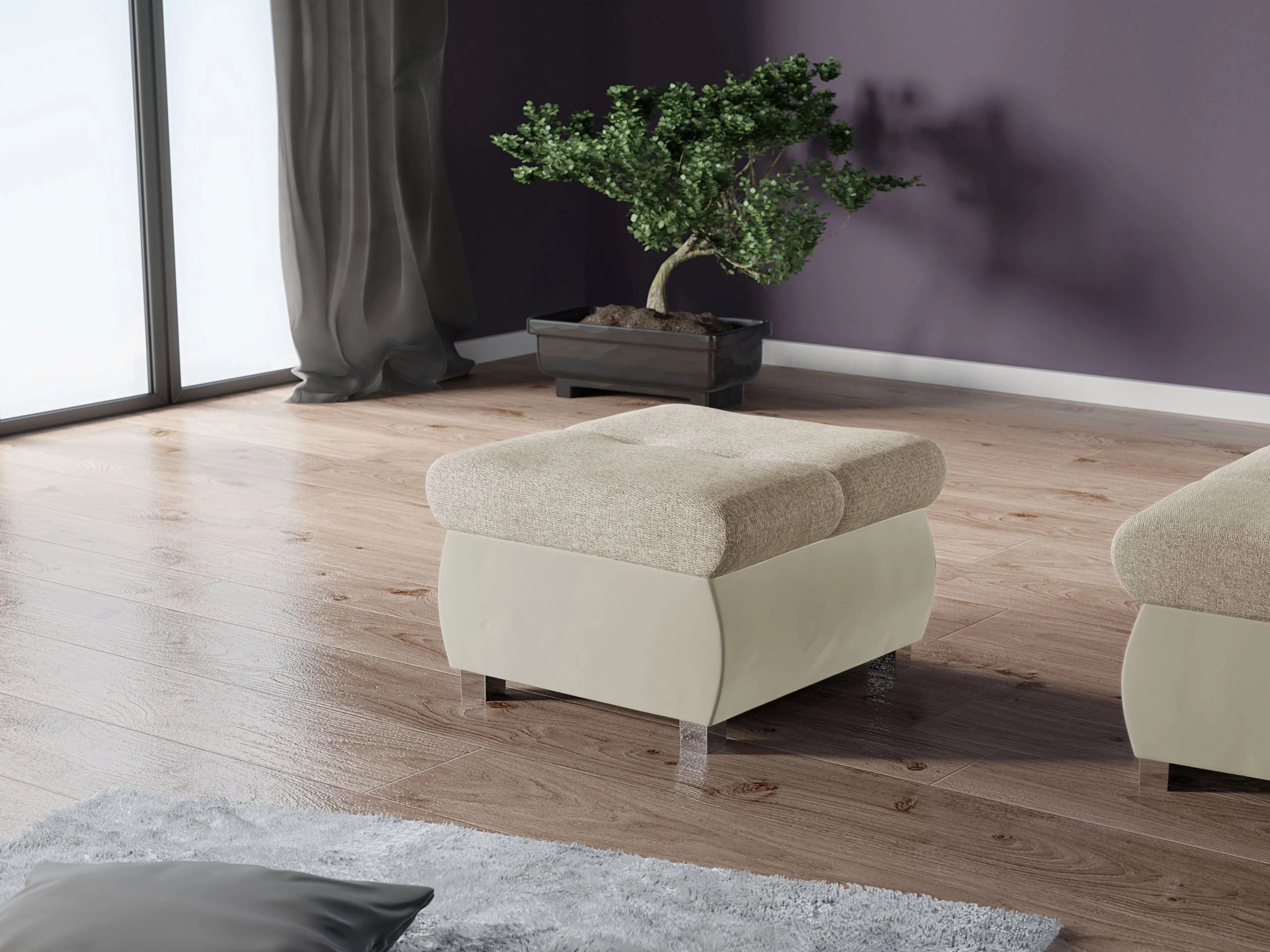 Hocker Comfivo Nitor (Magic Velvet 2201 + Matana 17)