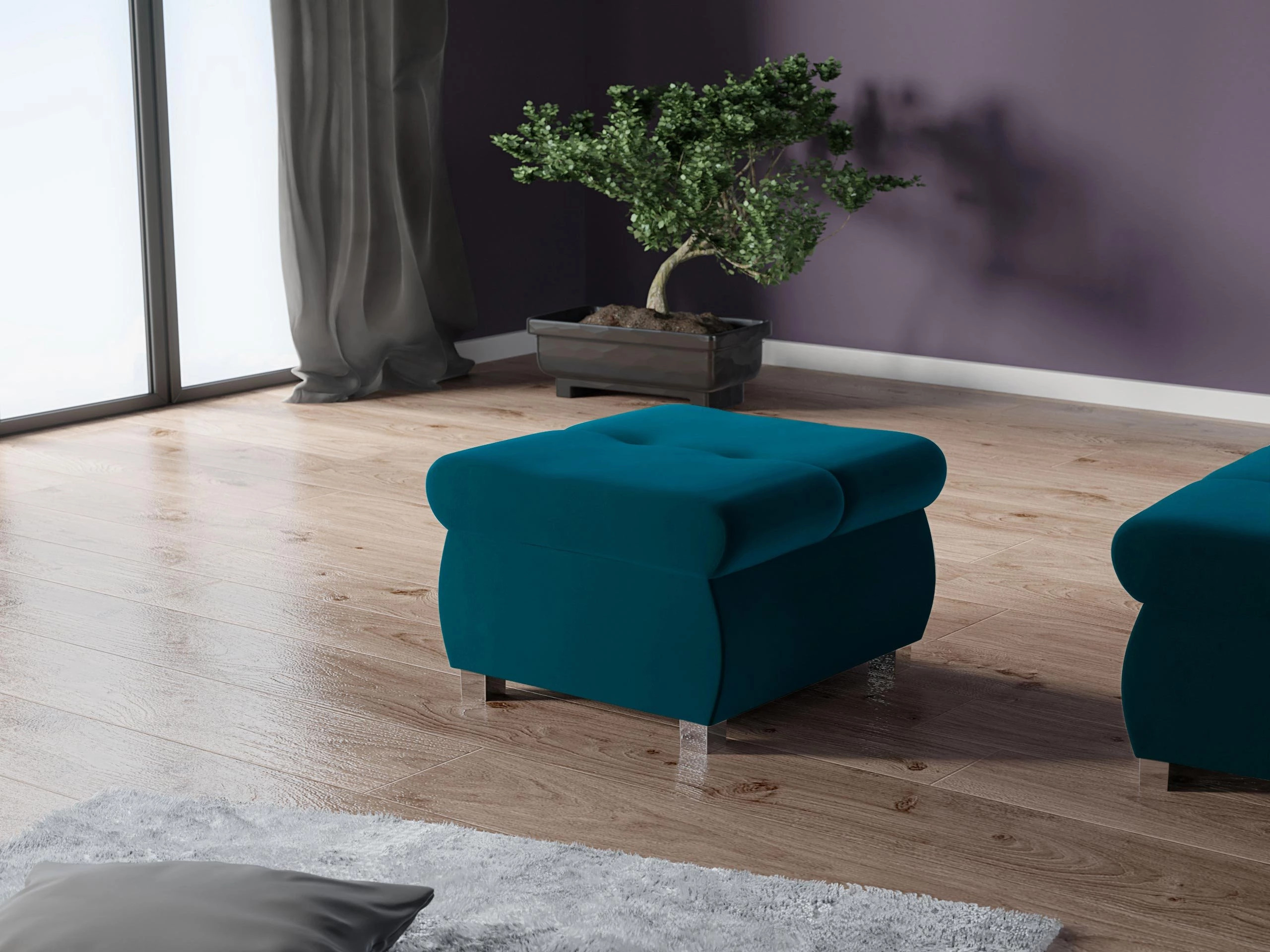 Hocker Comfivo Nitor (Venus Velvet 2911)