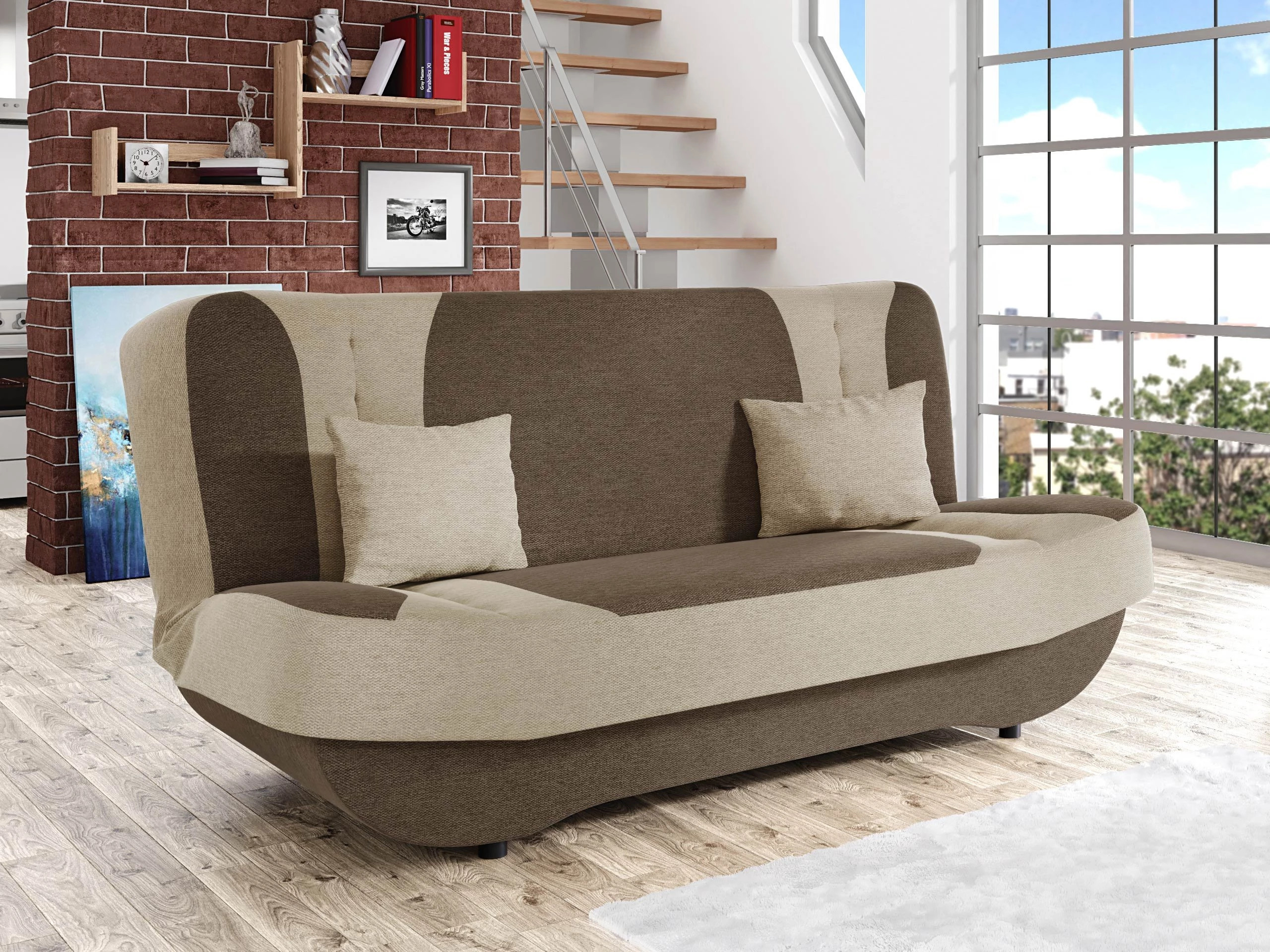 Schlafsofa Comfivo Cervus (Matana 19 + Matana 17)