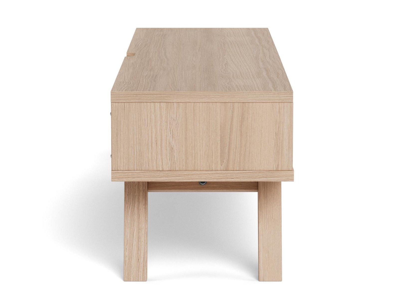 TV-Möbel Norsica Albene 110 (Eichenholzoptik gebleicht)