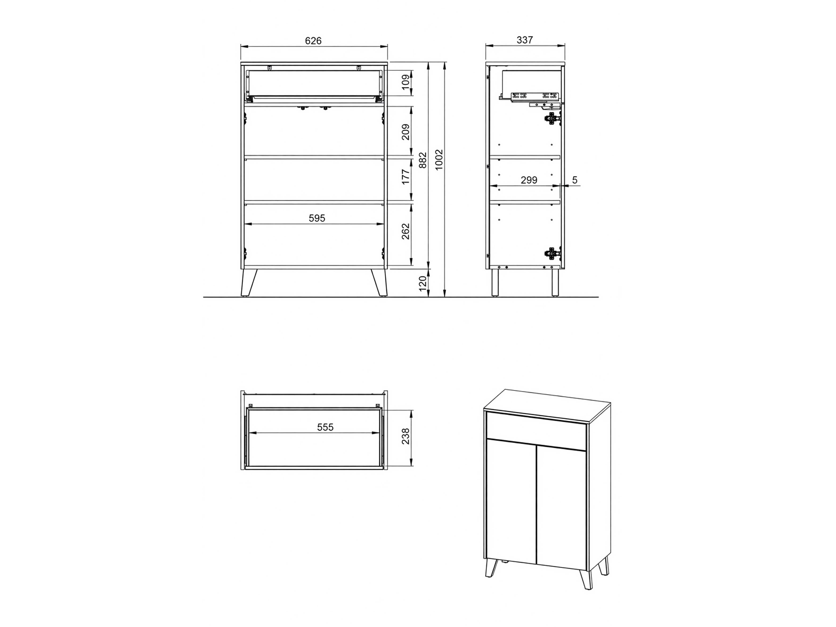 Badezimmer-Set Voseri 107