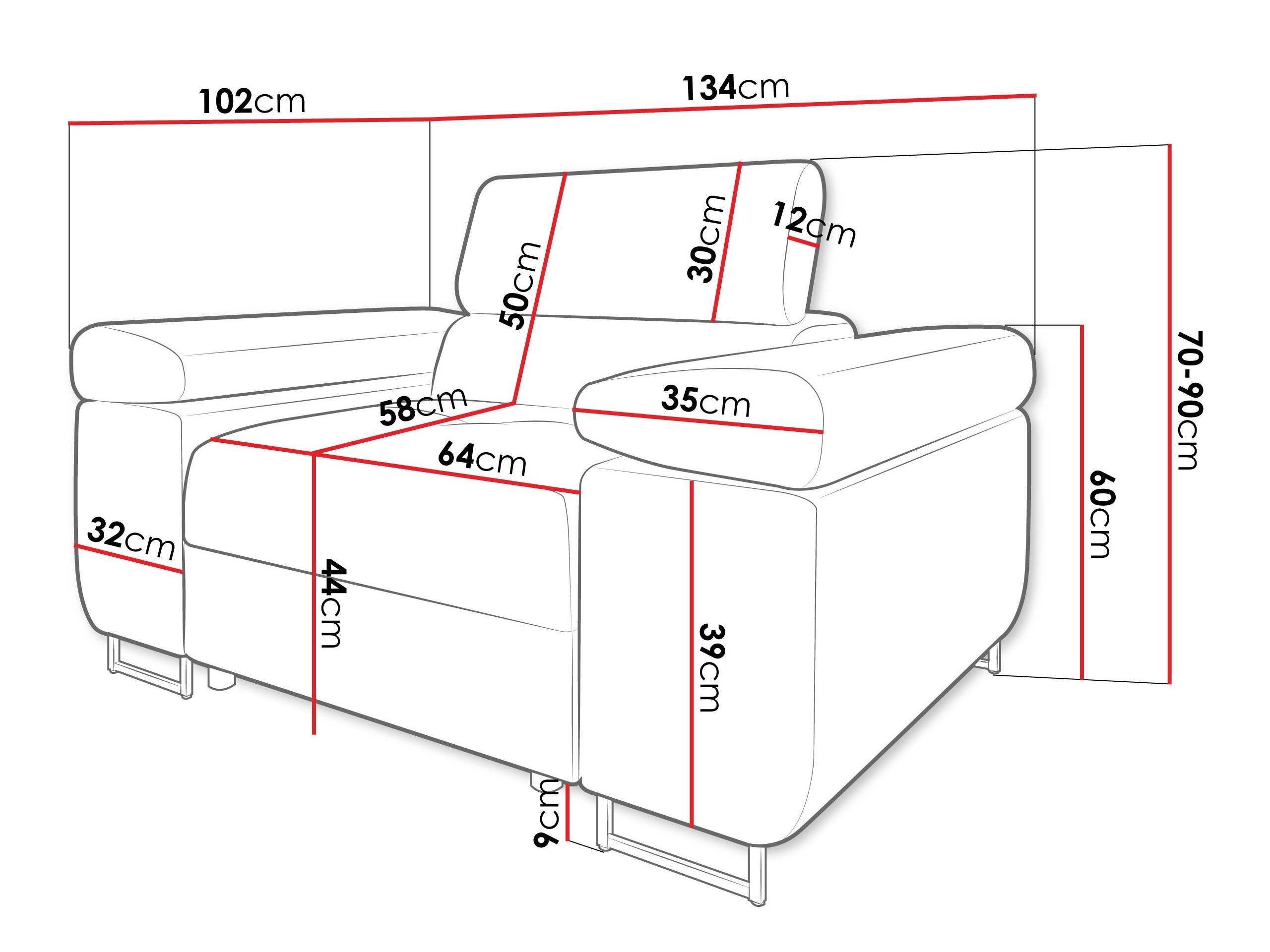 Sessel Comfivo Vinetum (Soft 011 + Lux 06)
