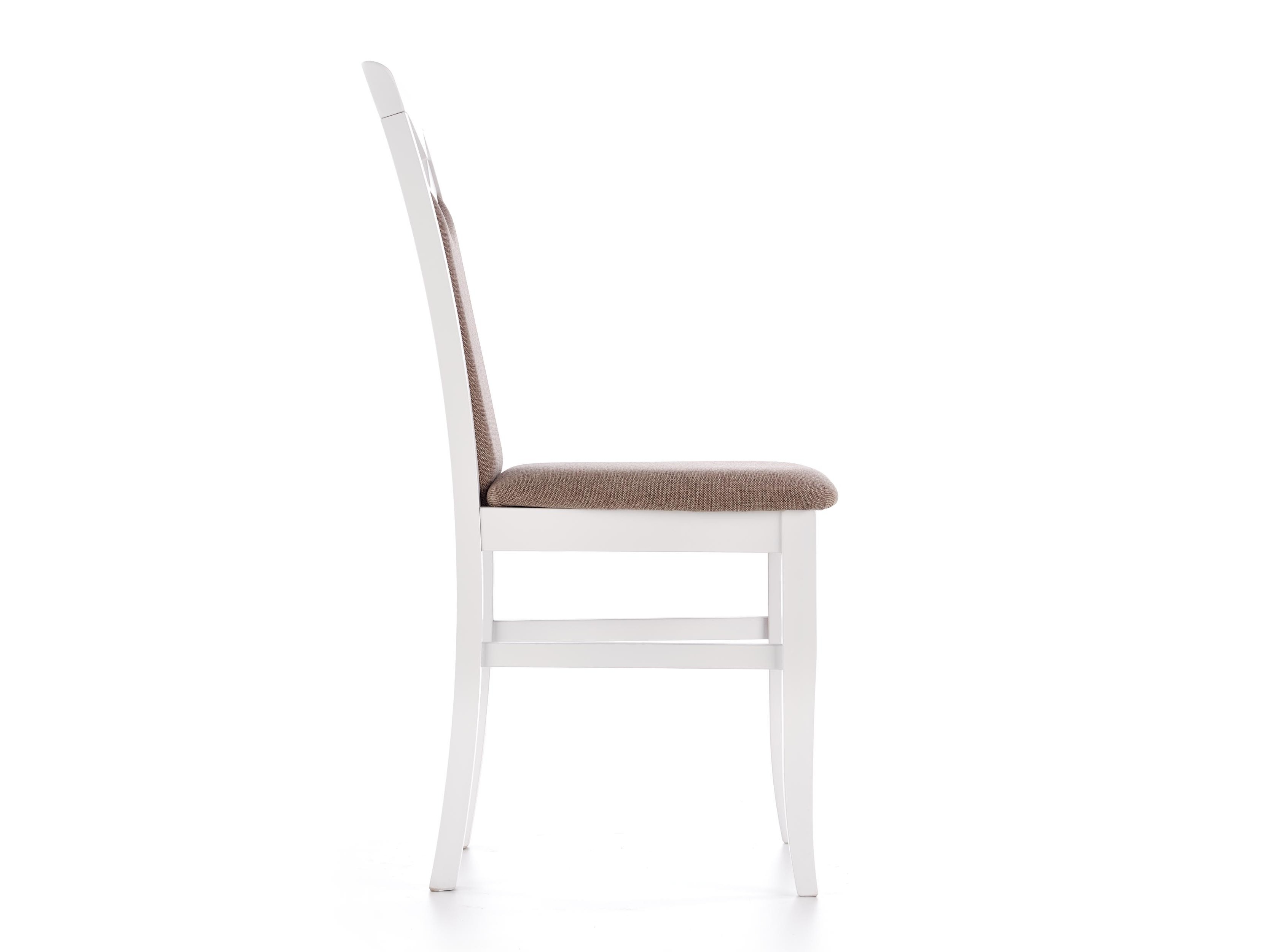 Stuhl Houston 578 (Weiß + Hellbraun)