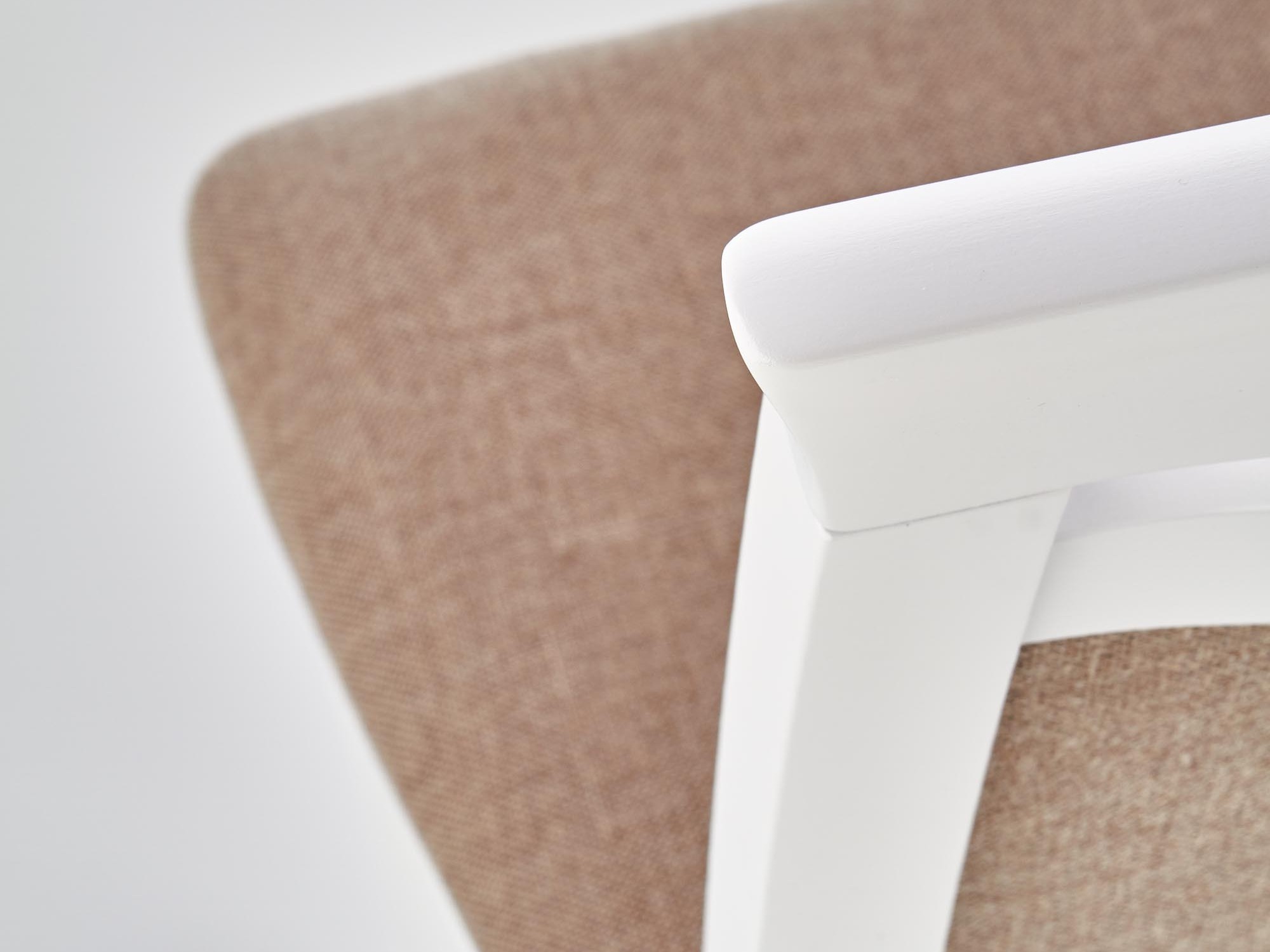 Stuhl Houston 578 (Weiß + Hellbraun)