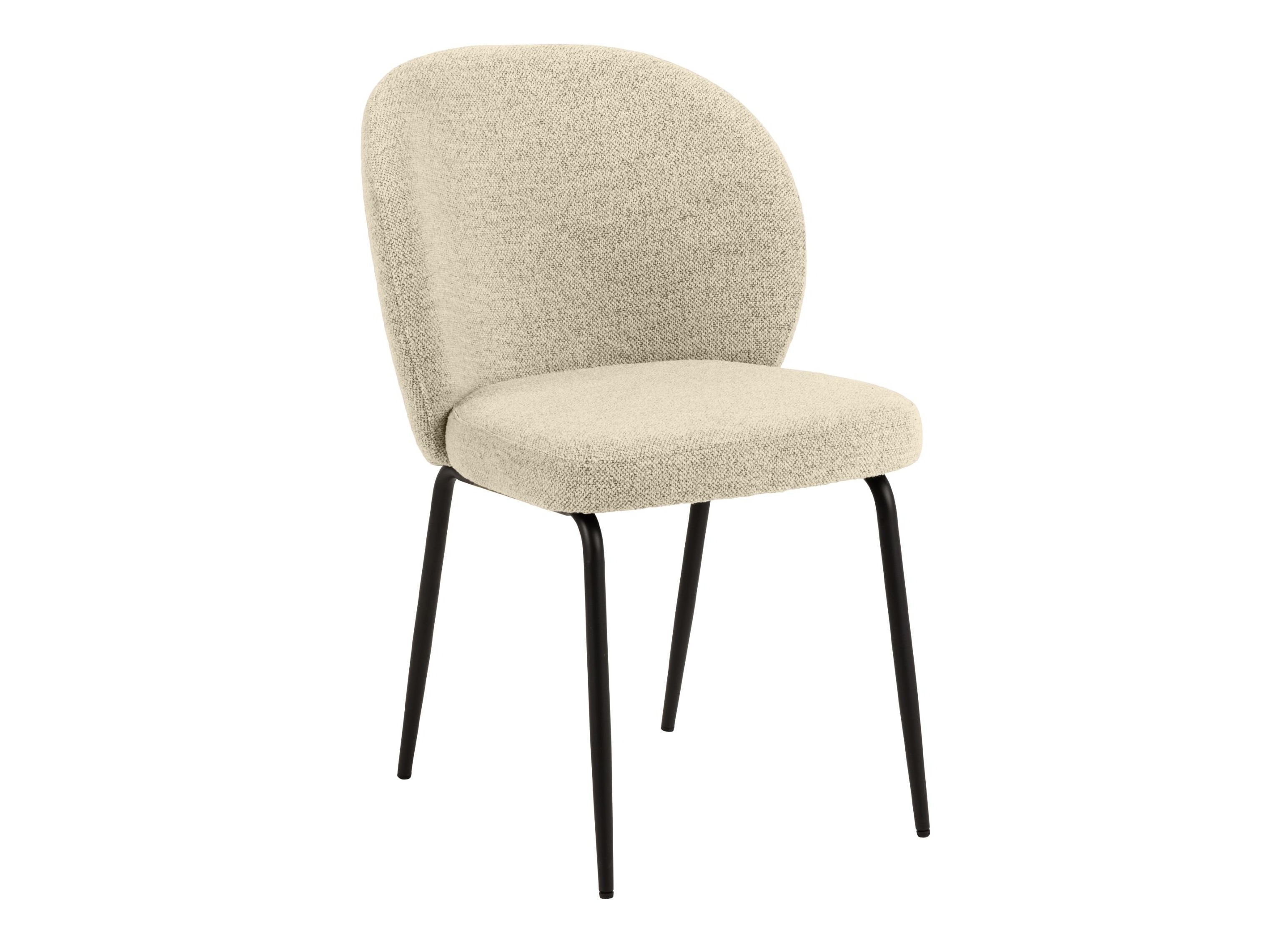 Stuhl Norsica 389 (Cremefarben + Schwarz)