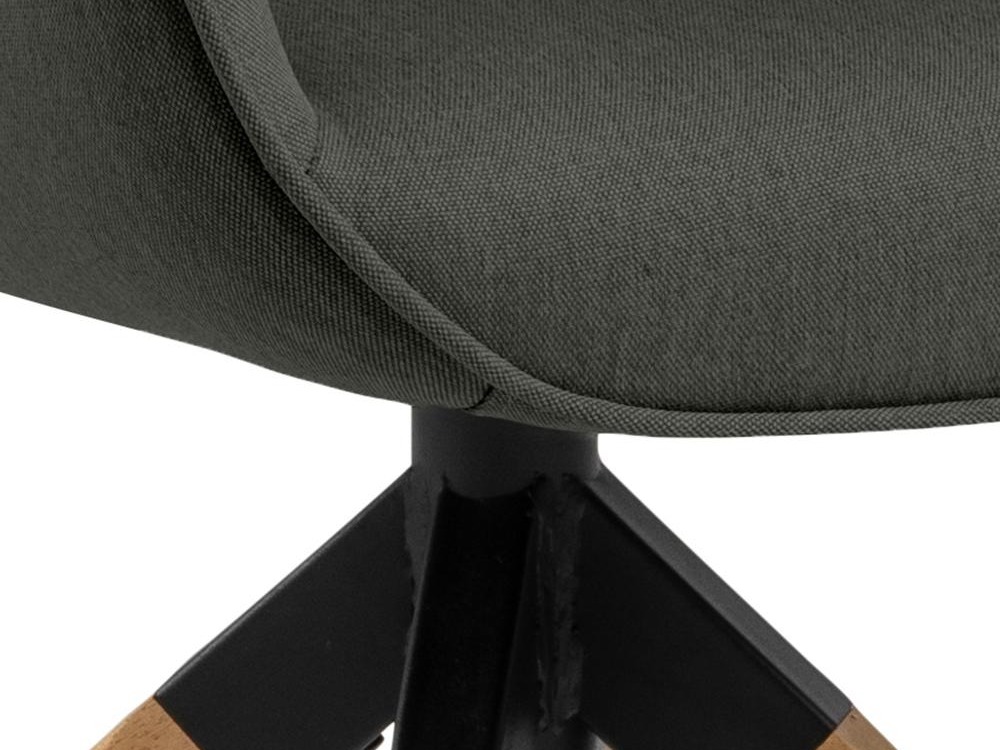 Stuhl Norsica 391 (Dunkelgrau + Helles Holz)