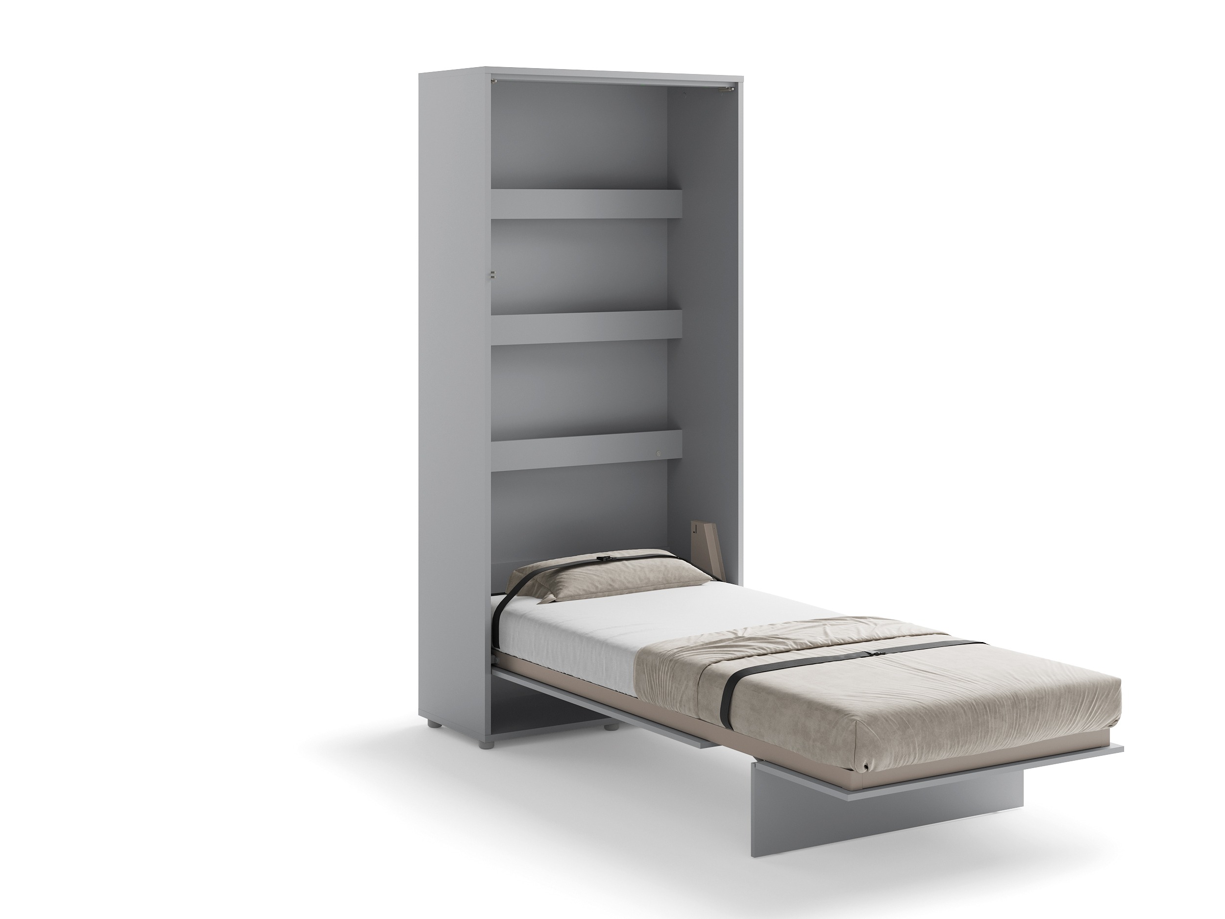 Schrankbett Concept Pro Lenart (Grau)
