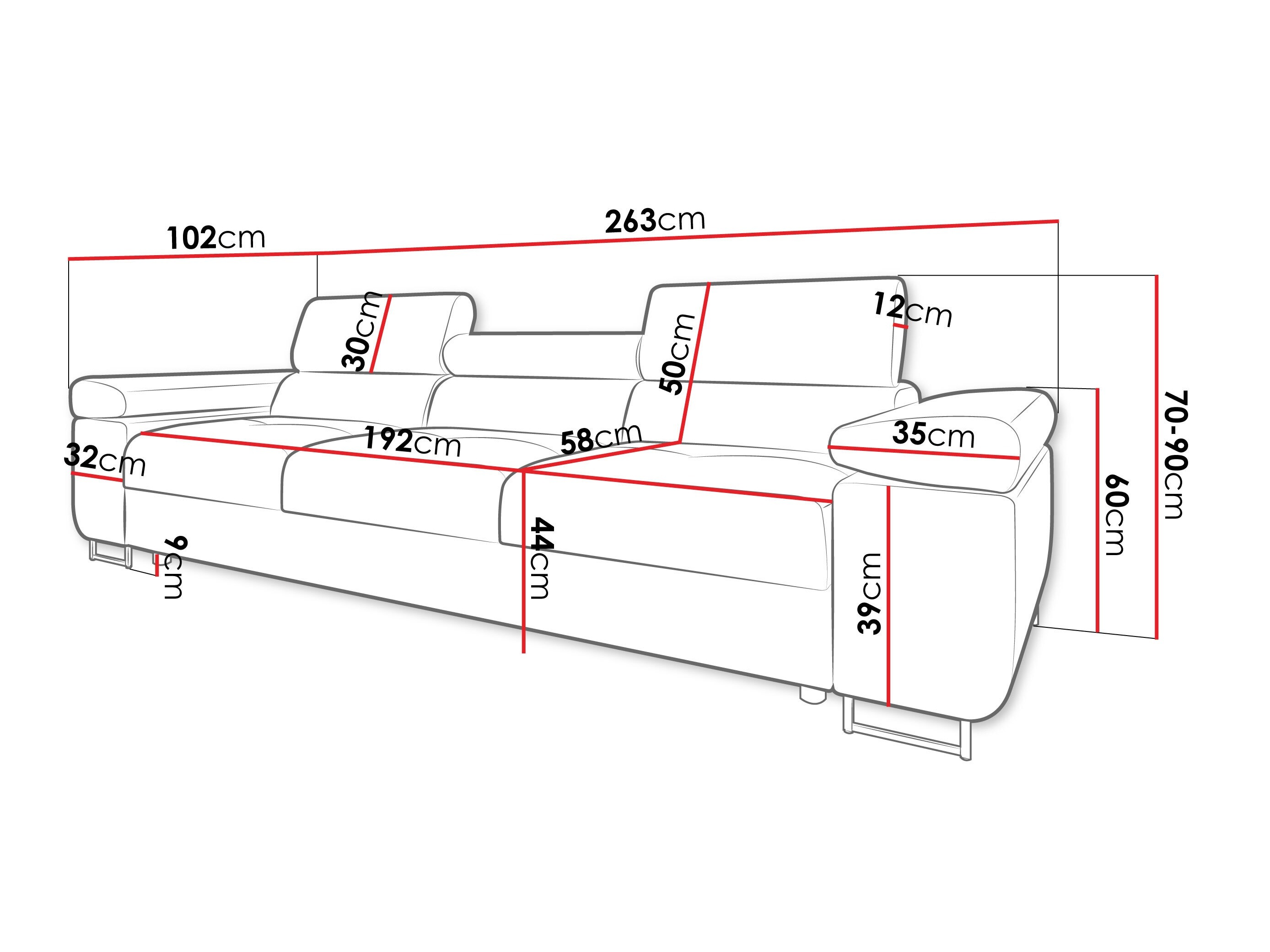 Sofa Comfivo Vinetum III (Poso 47)