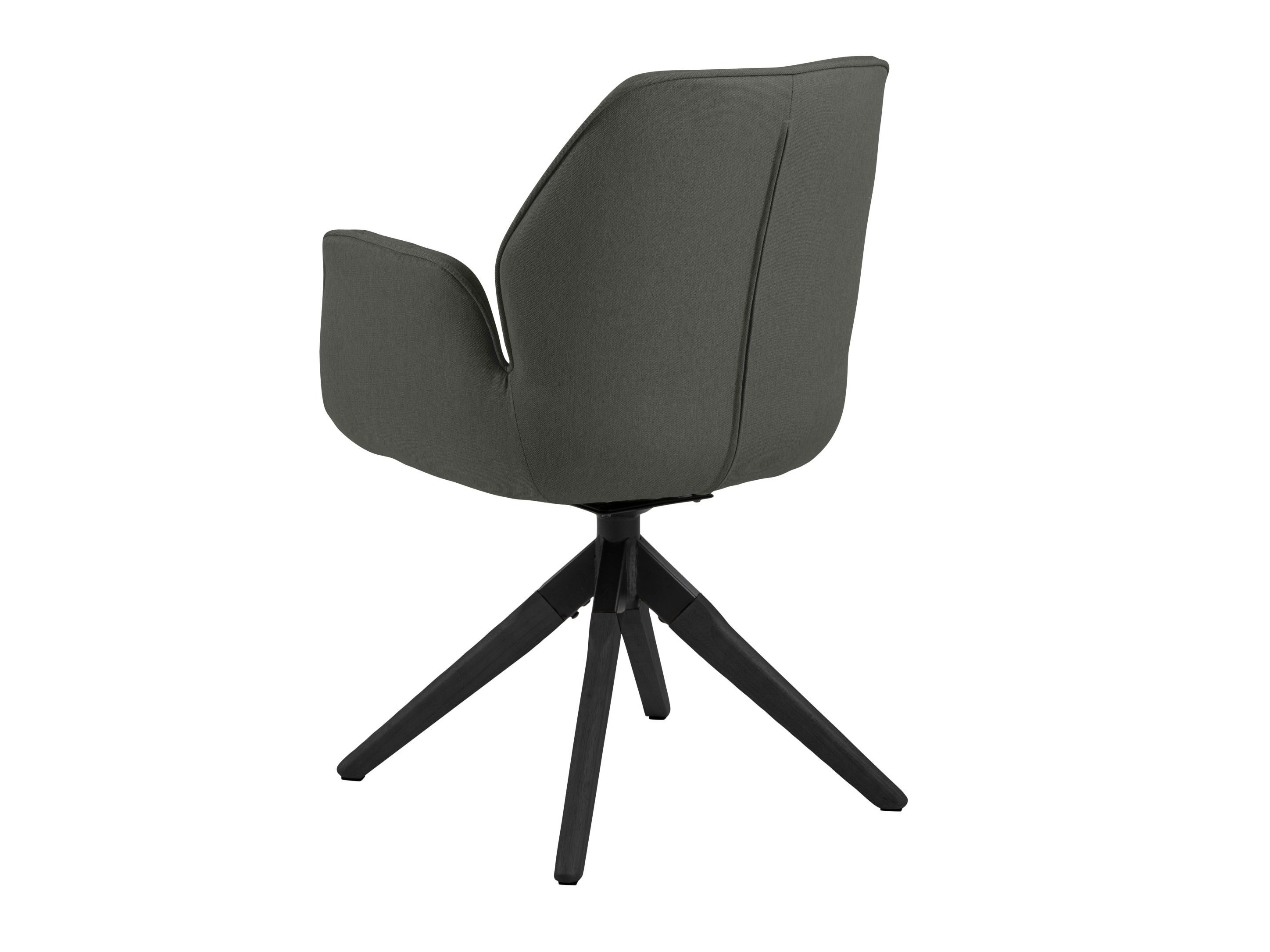 Stuhl Norsica 392 (Dunkelgrau + Schwarz)