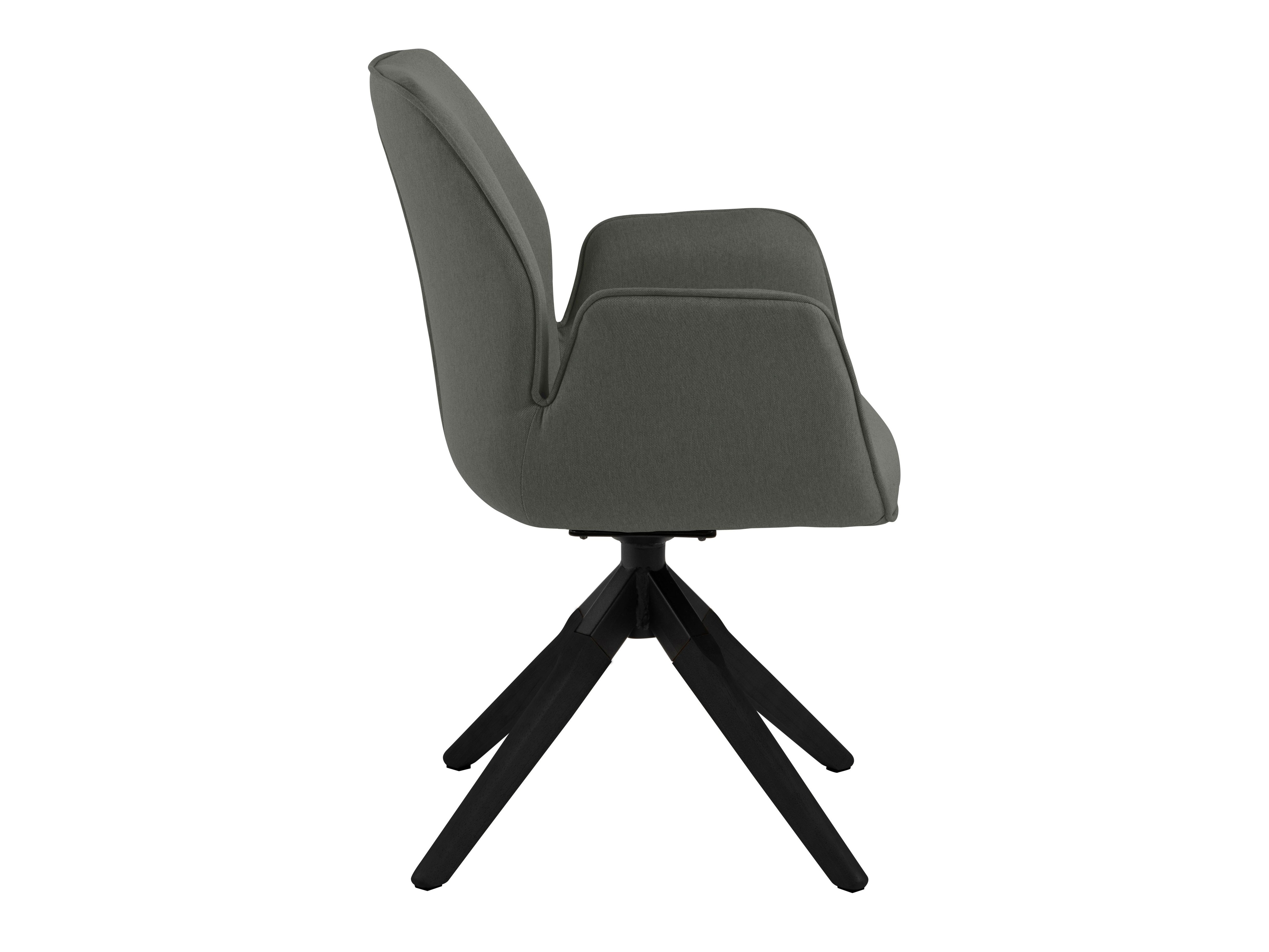 Stuhl Norsica 392 (Dunkelgrau + Schwarz)