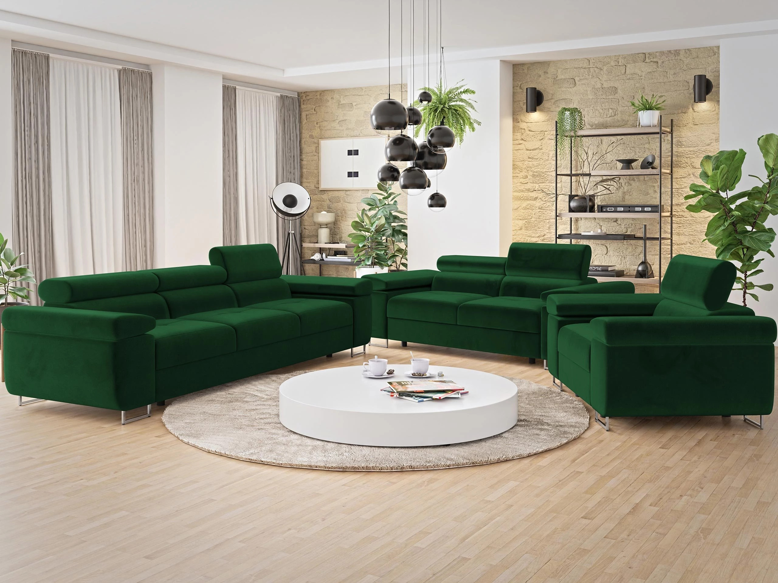 Polstermöbel-Set Comfivo Vinetum (Manila 35)