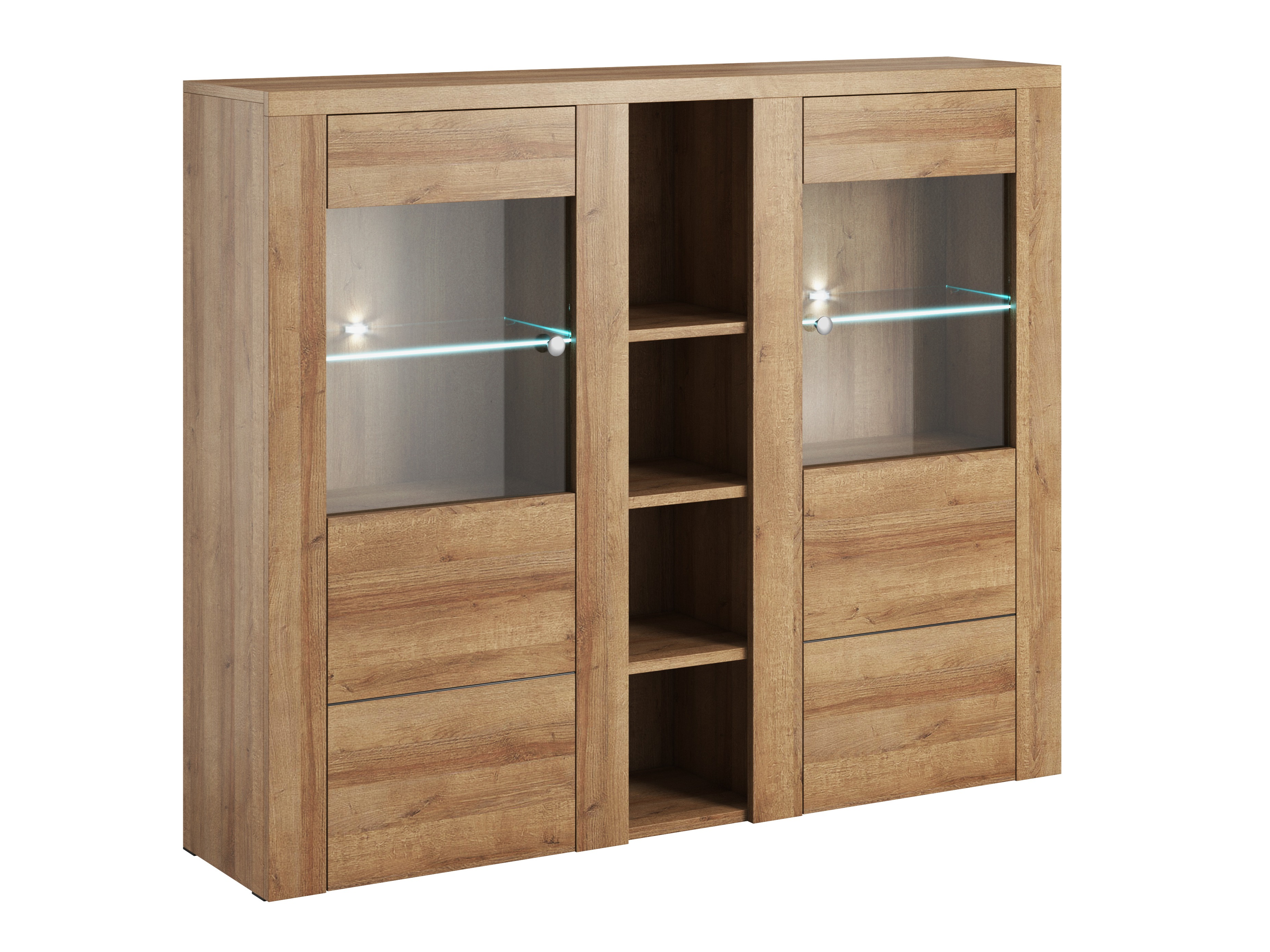 Sideboard Salelbo 105 (Riviera eichenholzoptik)