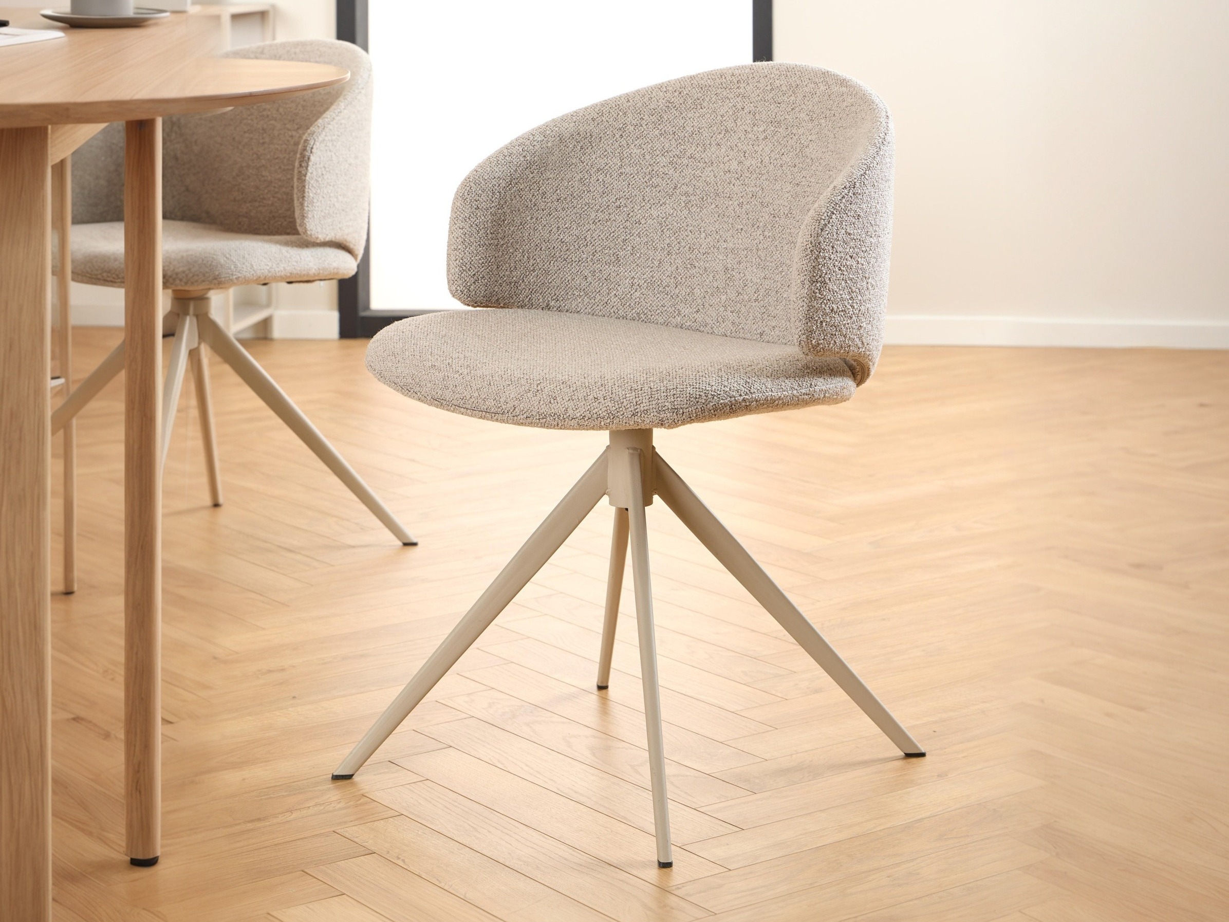 Stuhl Norsica 910 (Grau + Beige)