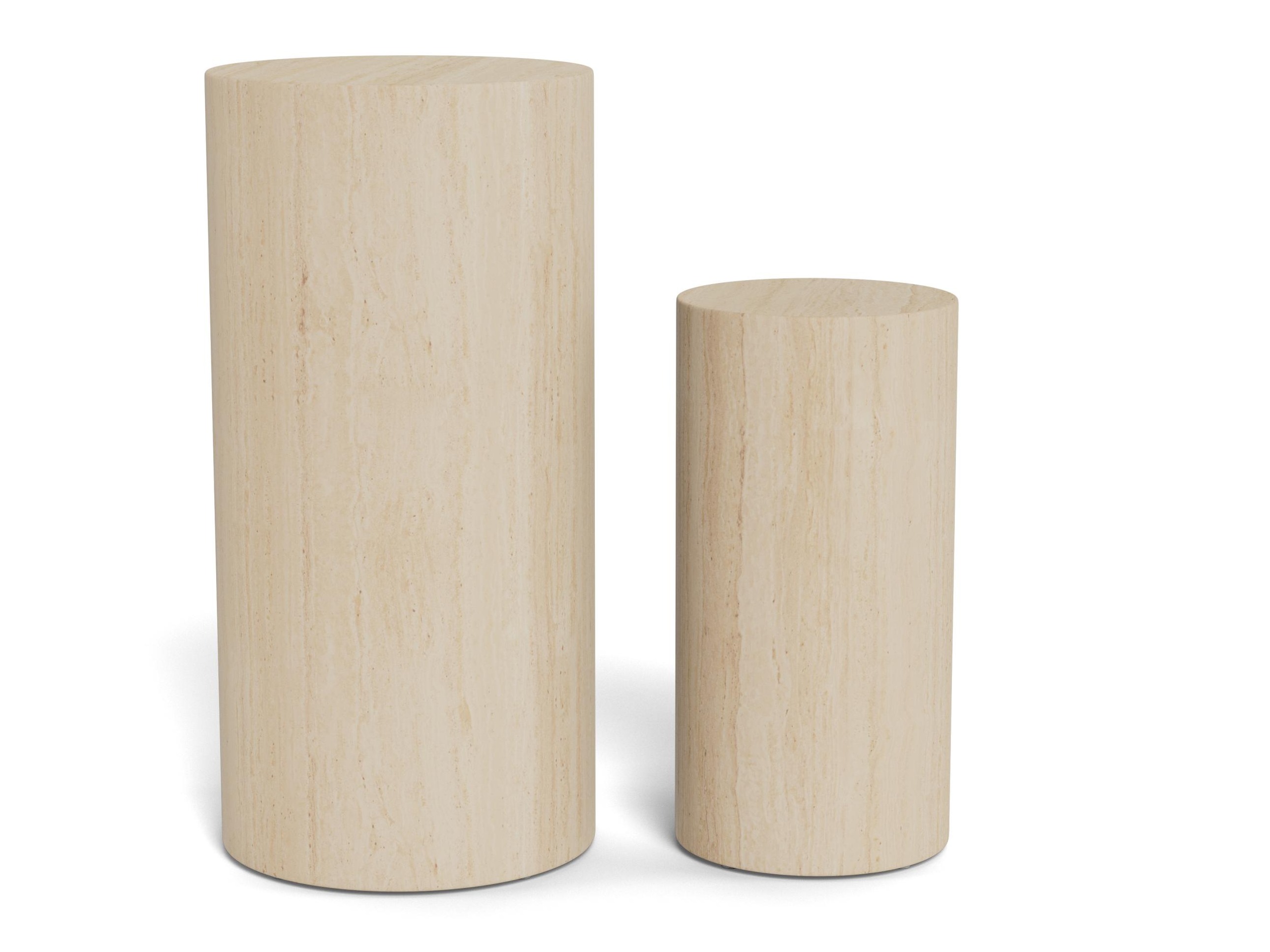 Beistelltische-Set Norsica 912 (Beige)