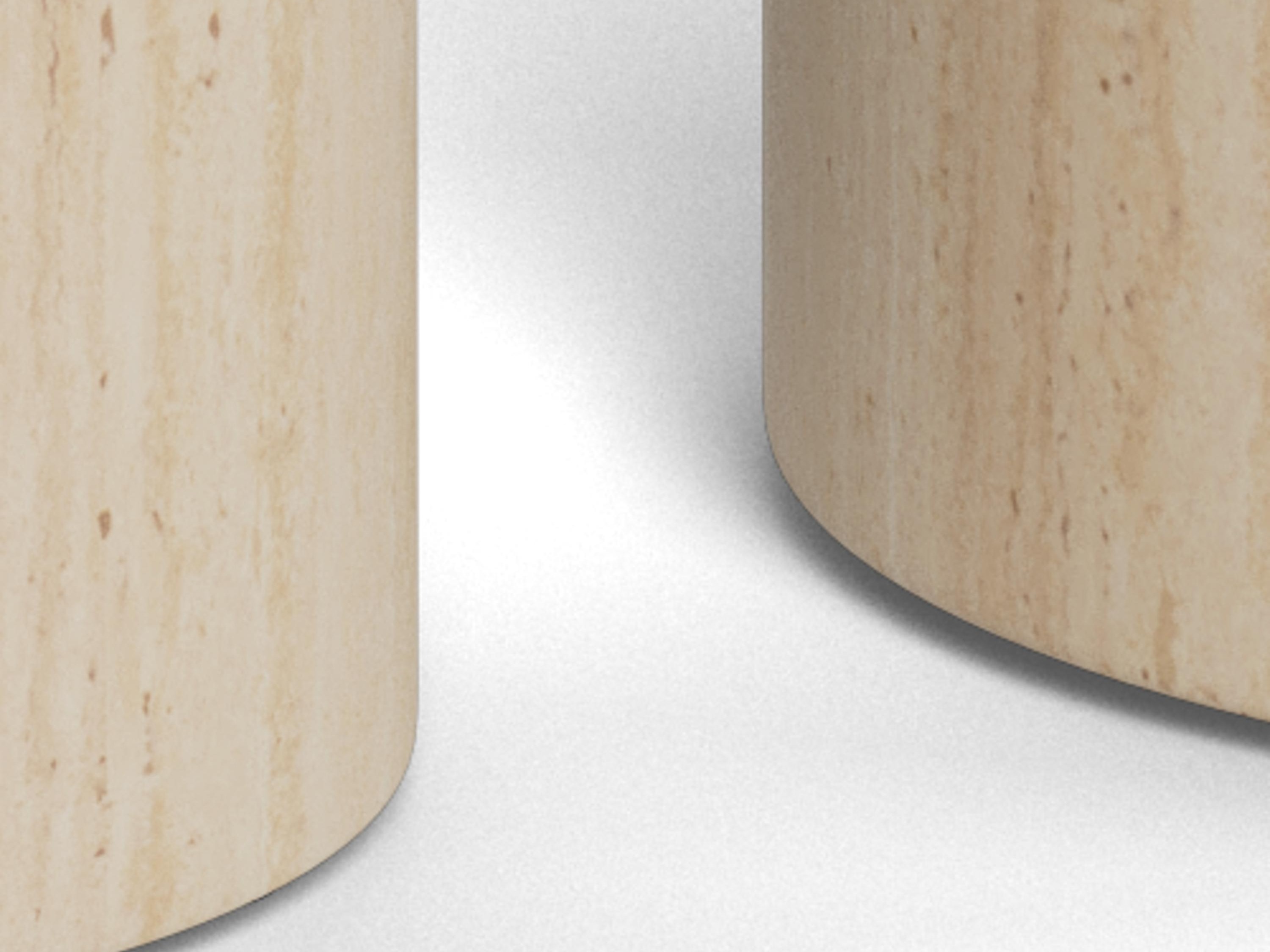 Beistelltische-Set Norsica 912 (Beige)