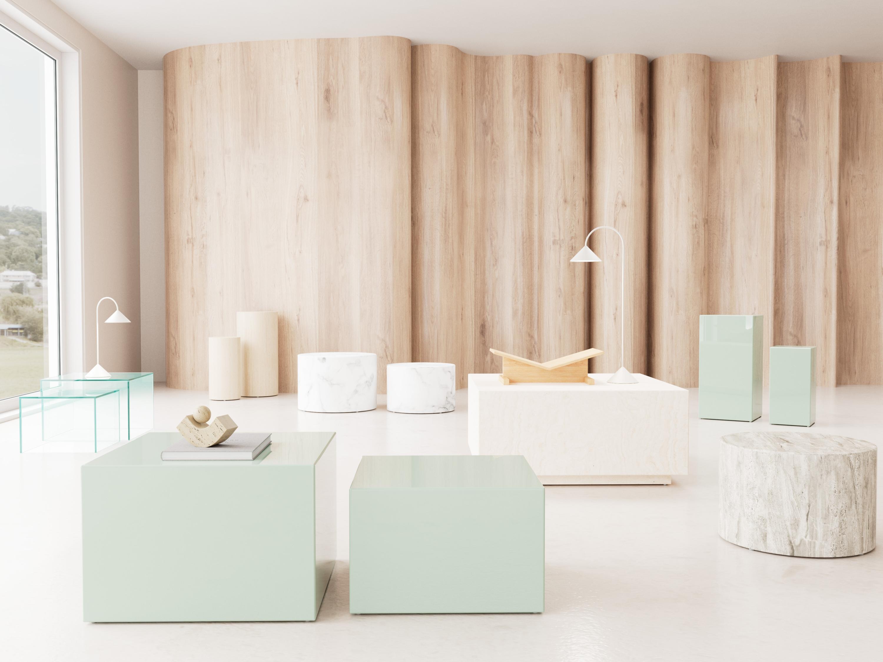 Beistelltische-Set Norsica 912 (Beige)