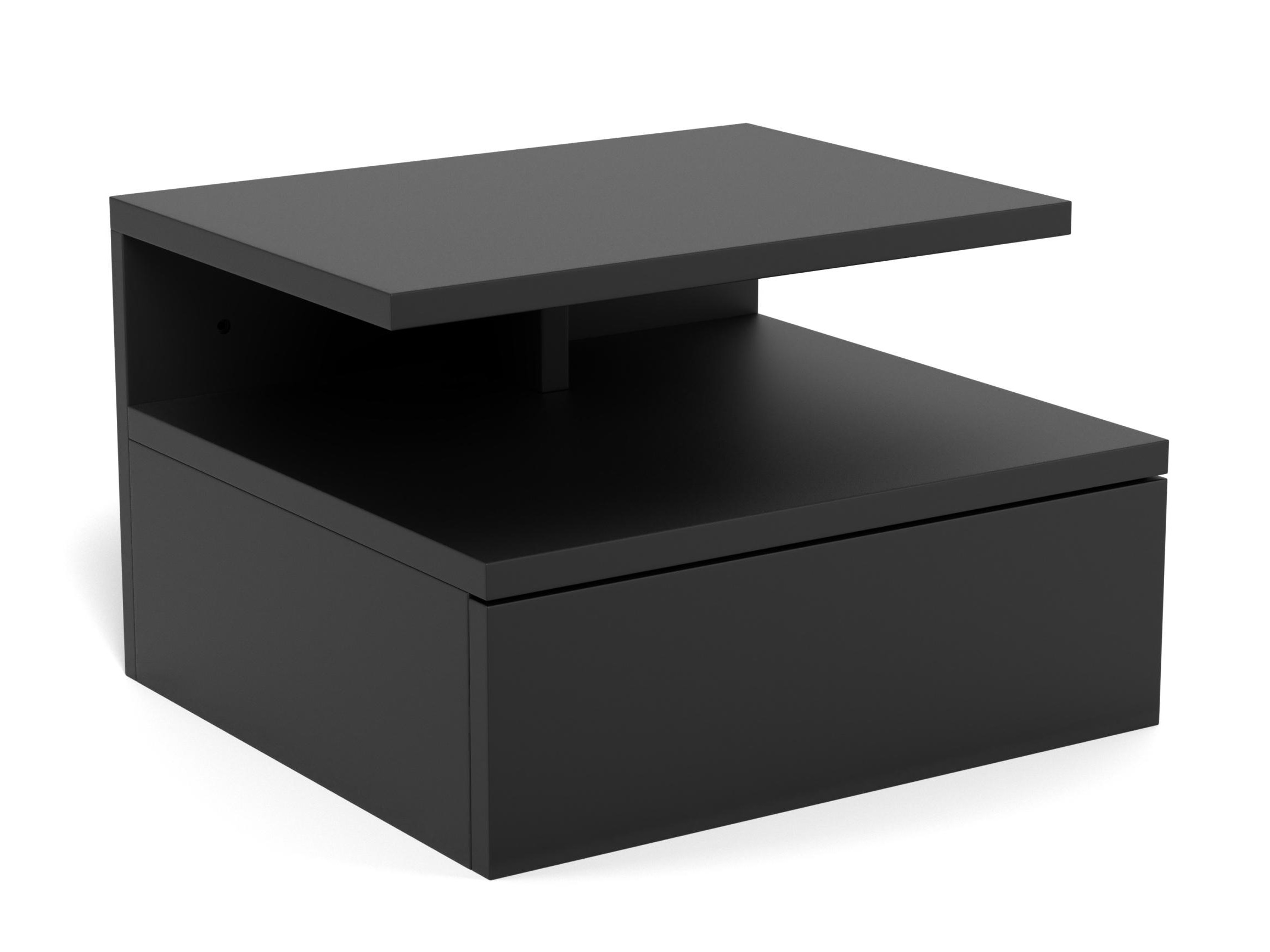 Nachttisch Norsica 970 (Schwarz)