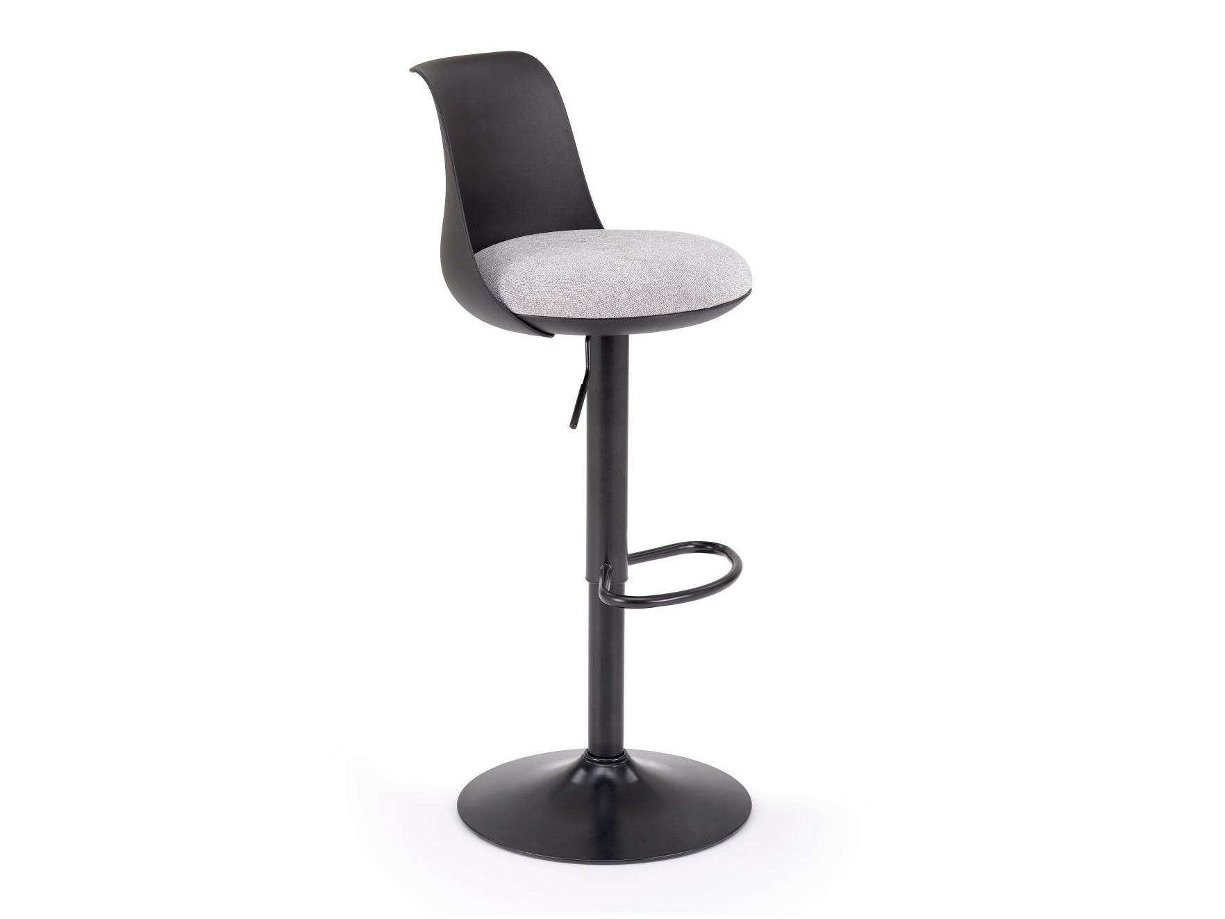 Barstuhl Houston 2104 (Grau + Schwarz)