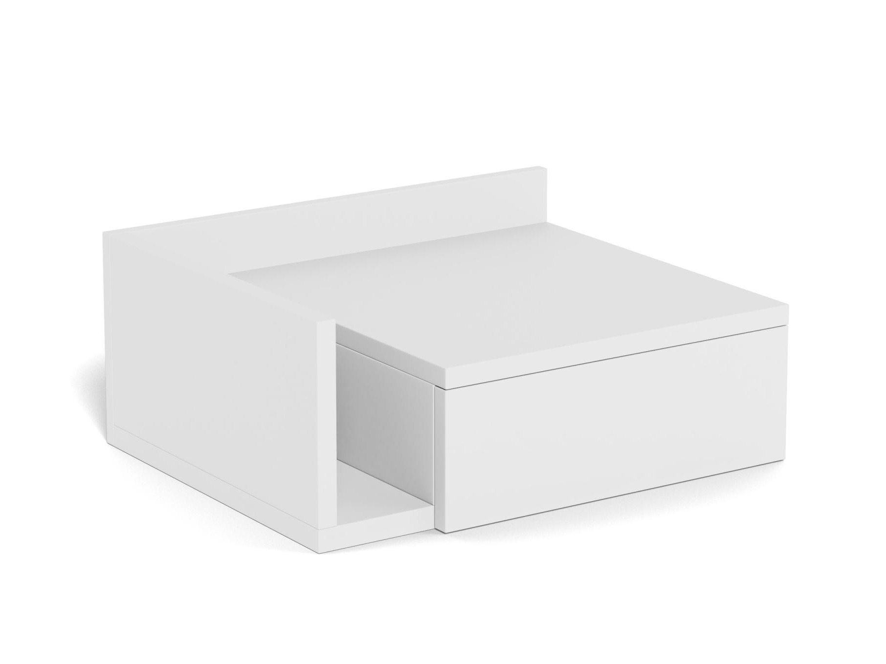 Nachttisch Norsica 969 (Weiß)