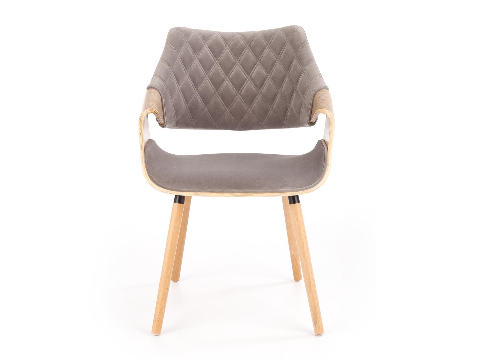 Stuhl Houston 720 (Helles Holz + Grau)