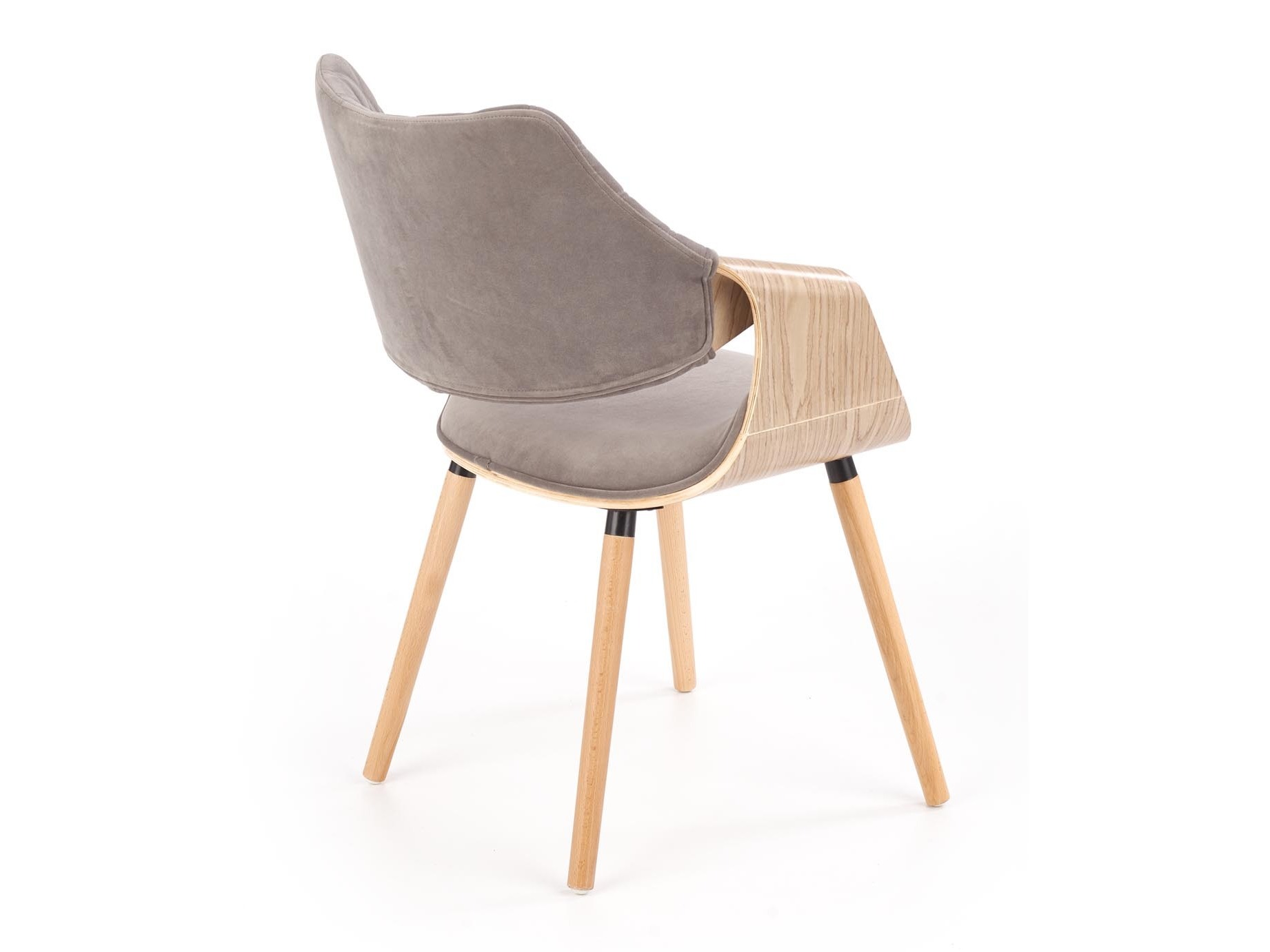 Stuhl Houston 720 (Helles Holz + Grau)