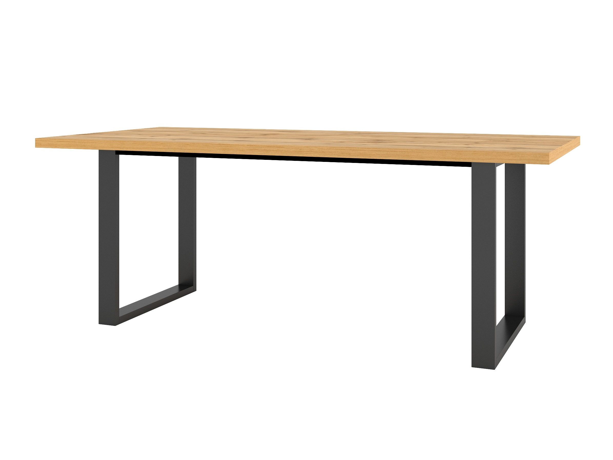 Tisch Avicavu 106 (Wotan Eiche + Schwarz)