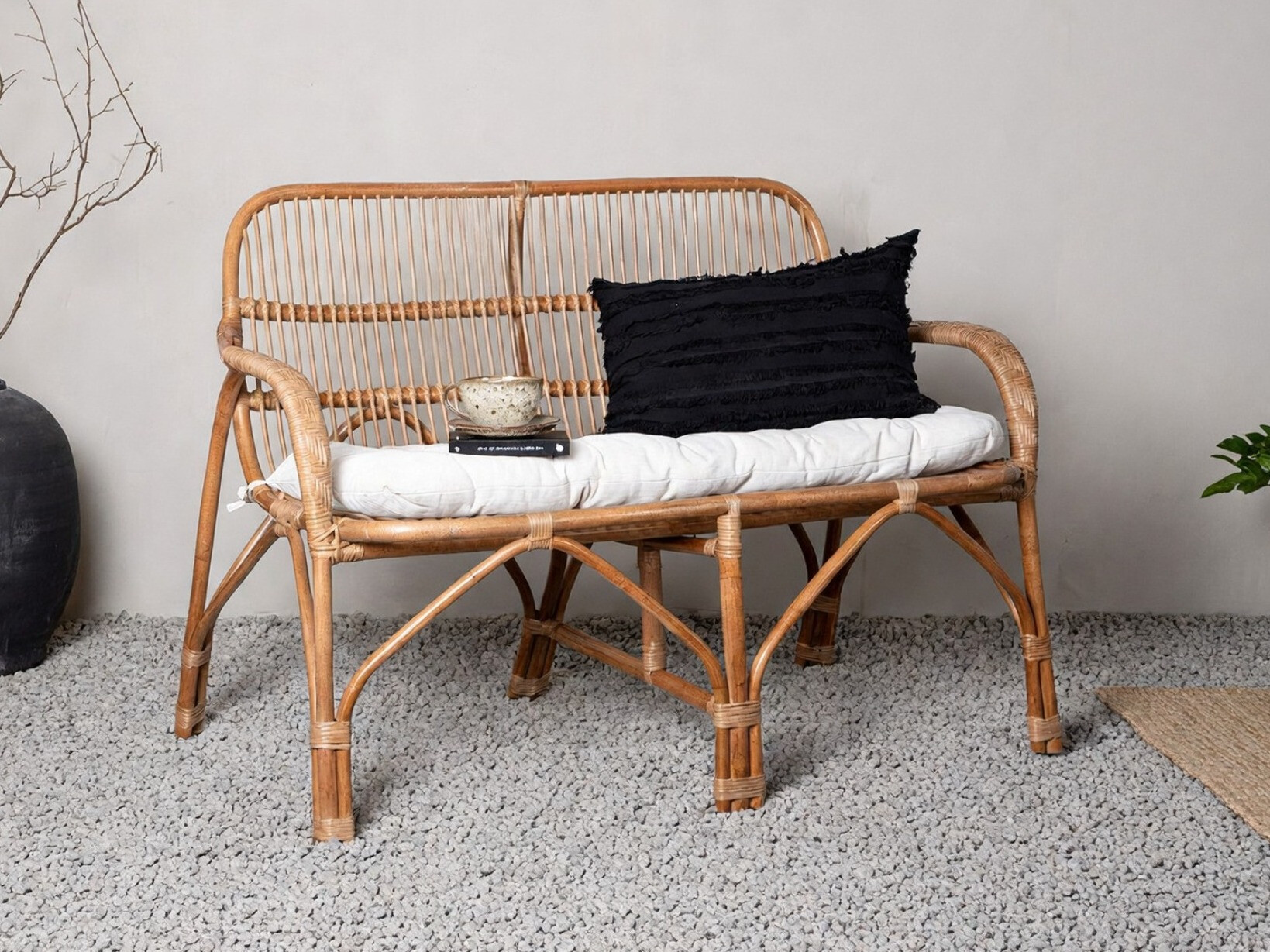 Gartensofa Dallas 5200 (Hellbraun)