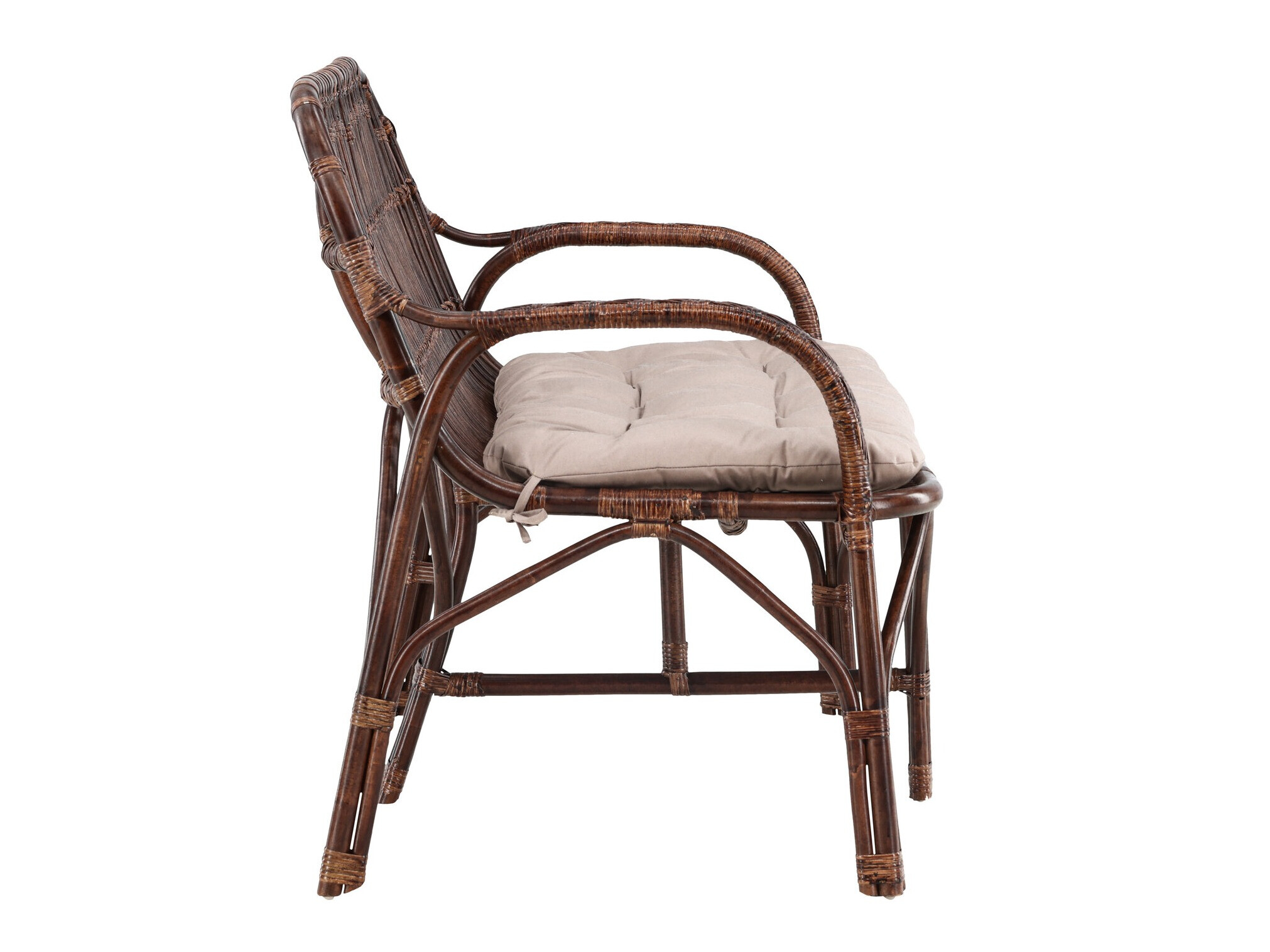Gartensofa Dallas 5200 (Walnussholzoptik)