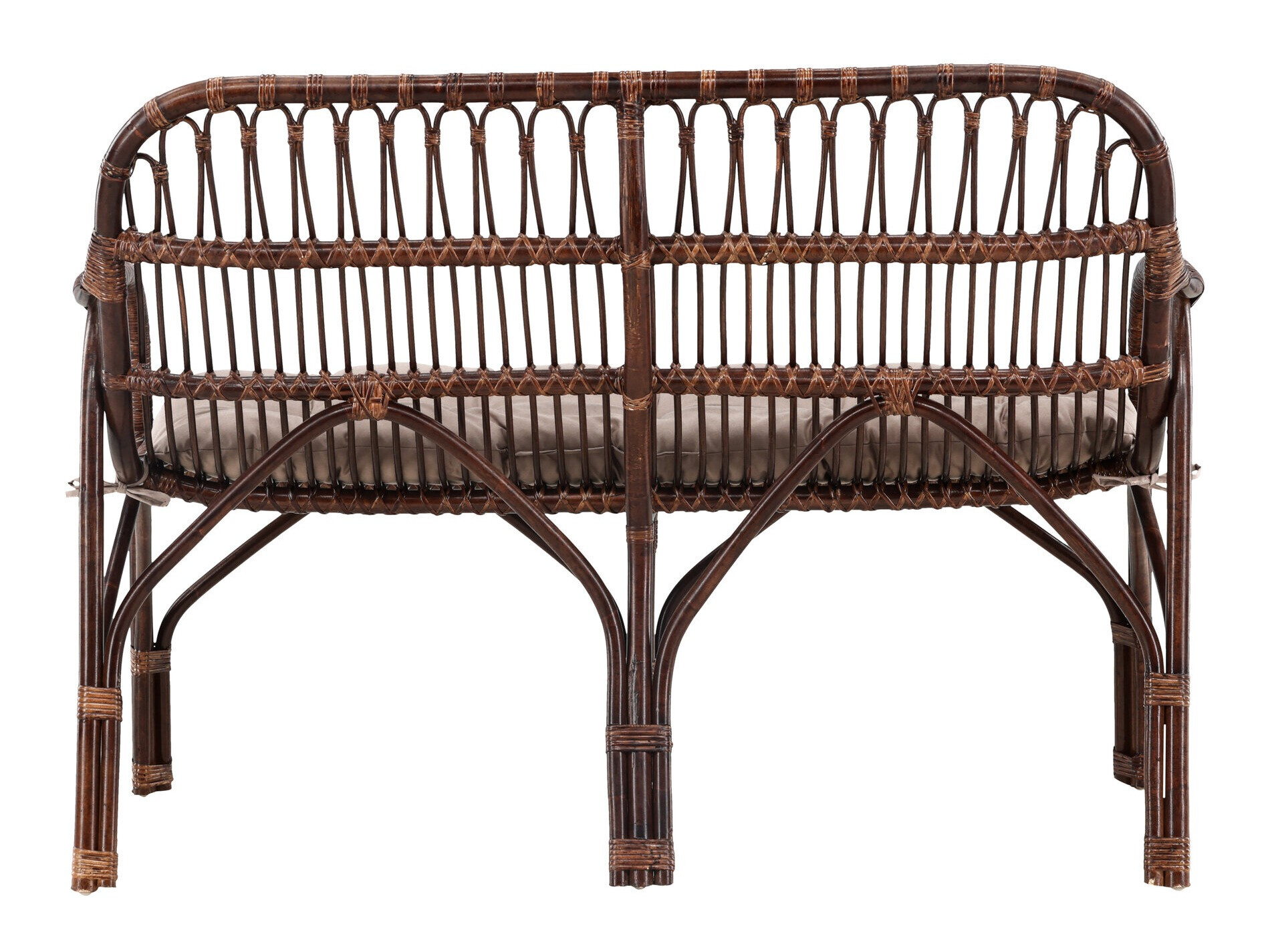 Gartensofa Dallas 5200 (Walnussholzoptik)