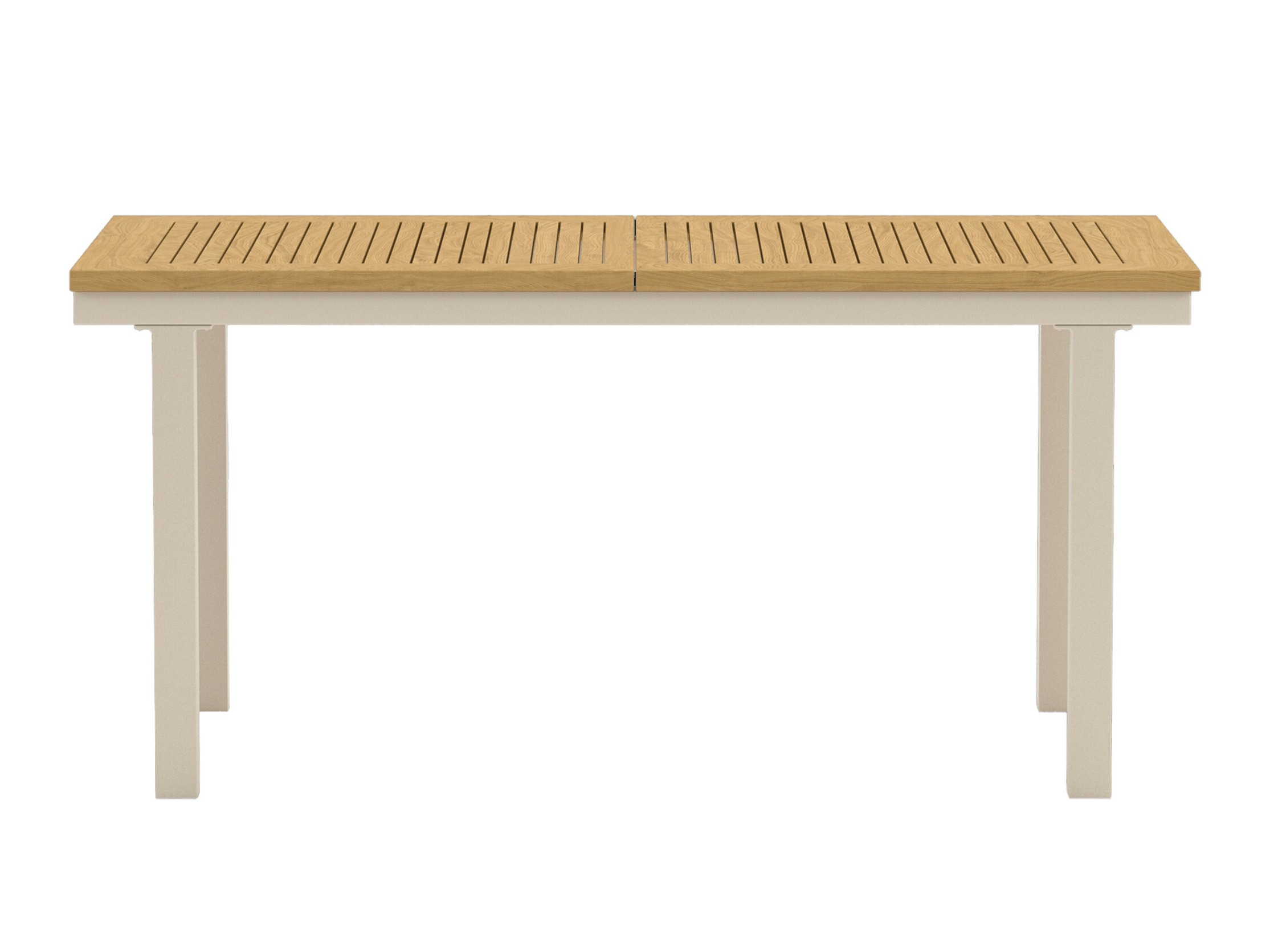 Gartentisch Dallas 809 (Teakholz + Beige)