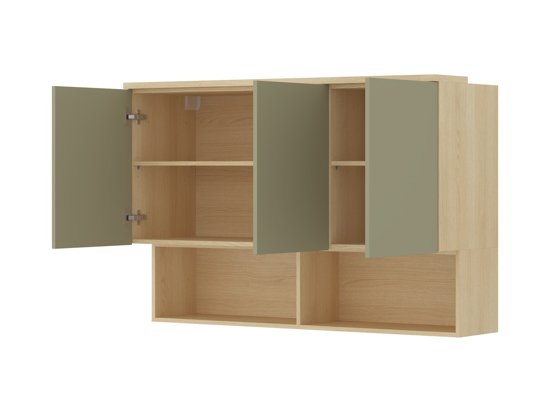 Möbel-Set Nolcala 121 (Eichenholzoptik + Eukalyptus)