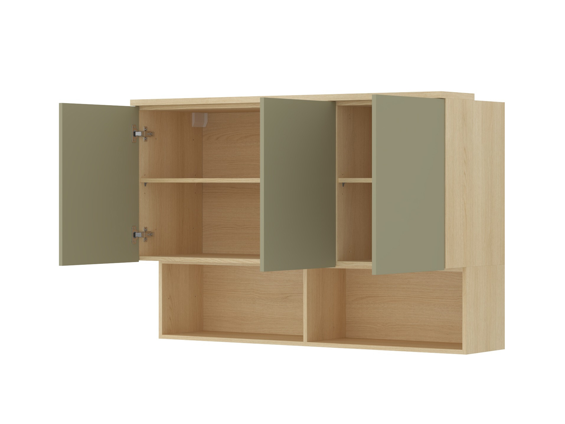 Möbel-Set Nolcala 121 (Eichenholzoptik + Eukalyptus)