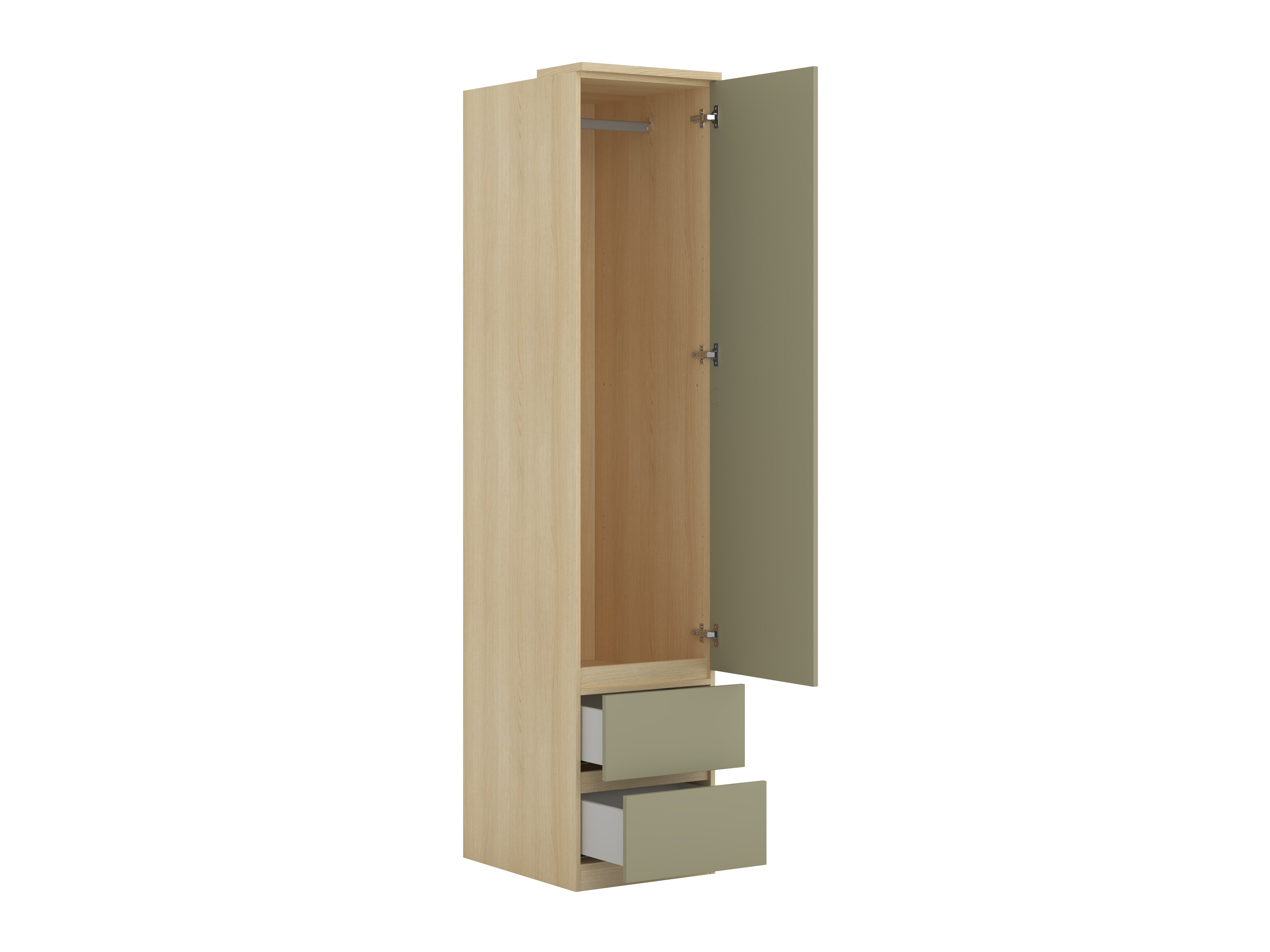 Möbel-Set Nolcala 121 (Eichenholzoptik + Eukalyptus)