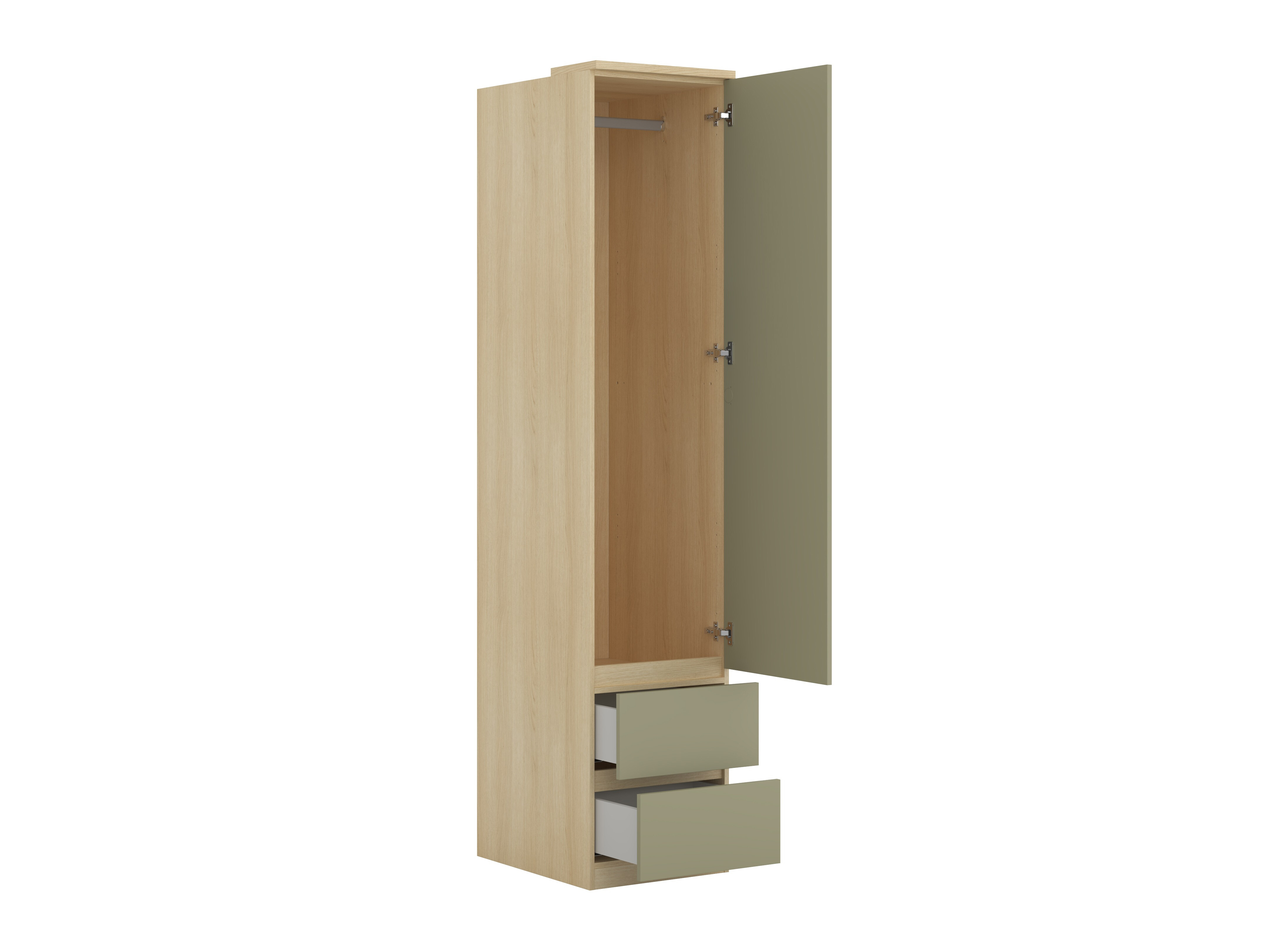 Möbel-Set Nolcala 121 (Eichenholzoptik + Eukalyptus)