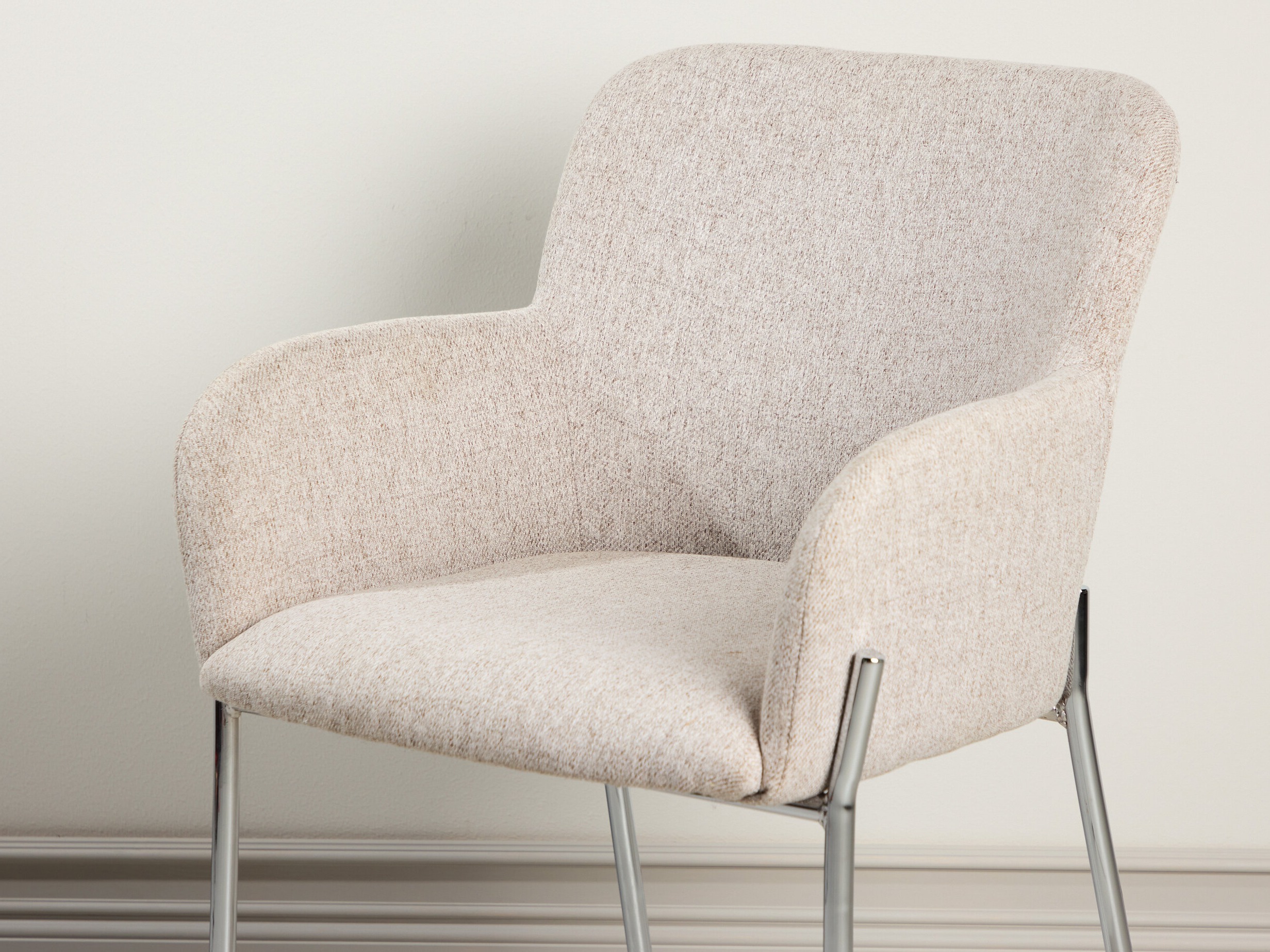 Stuhl Dallas 5224 (Silber + Beige)