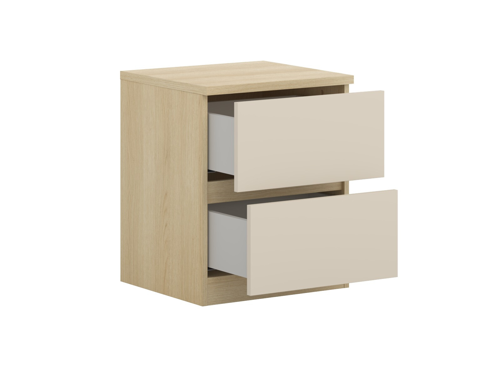 Möbel-Set Nolcala 123 (Eichenholzoptik + Beige)