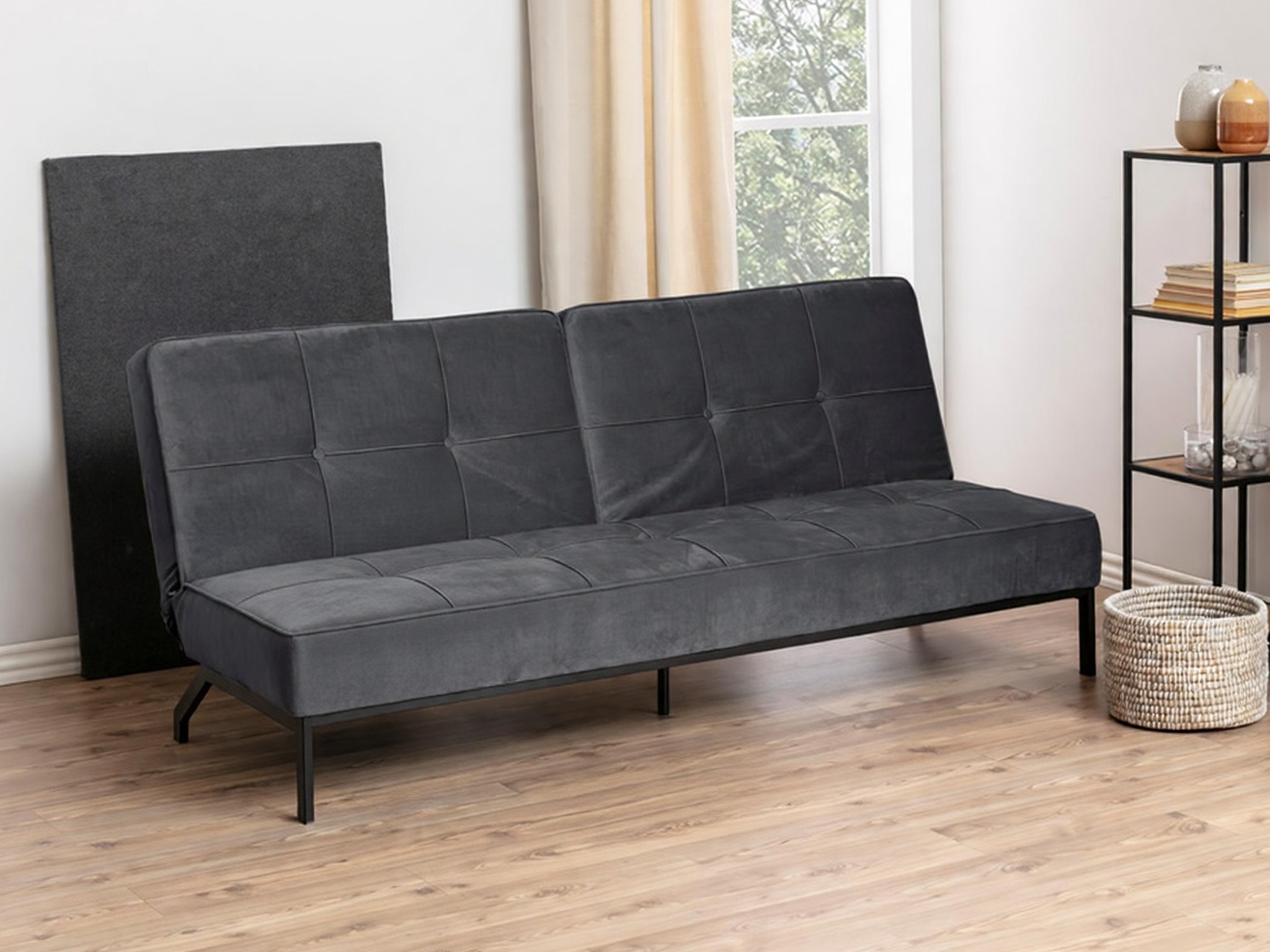 Schlafsofa Norsica 243 (Grau)