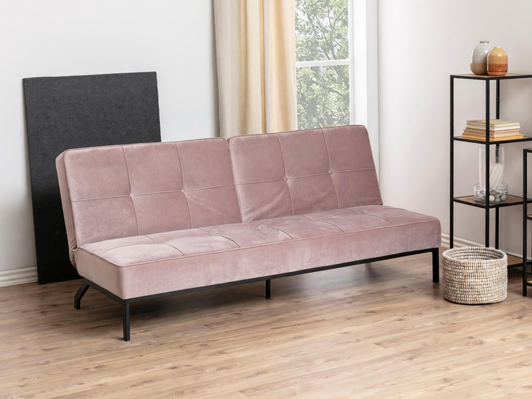 Schlafsofa Norsica 243 (Rosa)