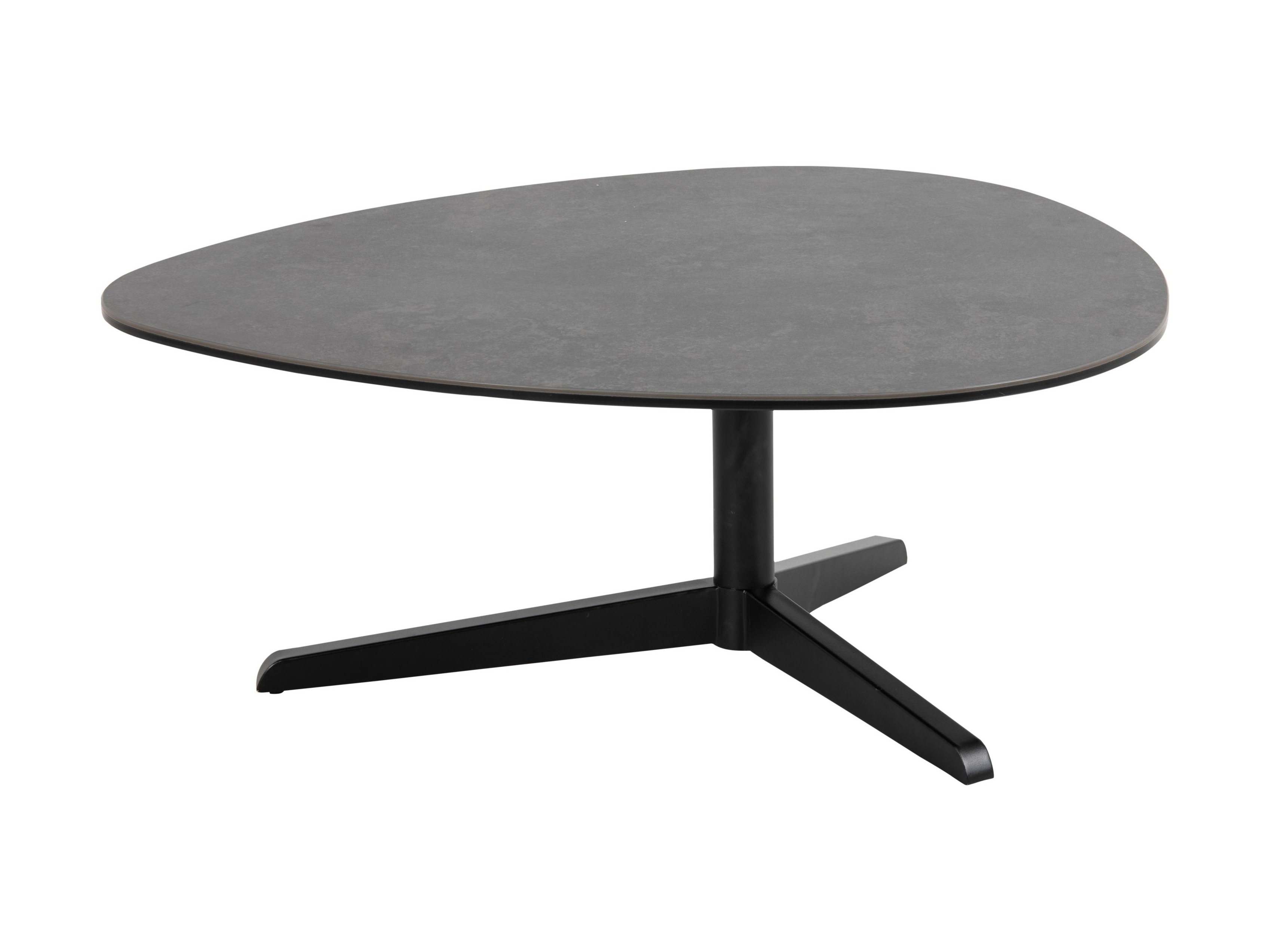 Couchtisch Norsica 480 (Schwarz + Dunkelgrau)