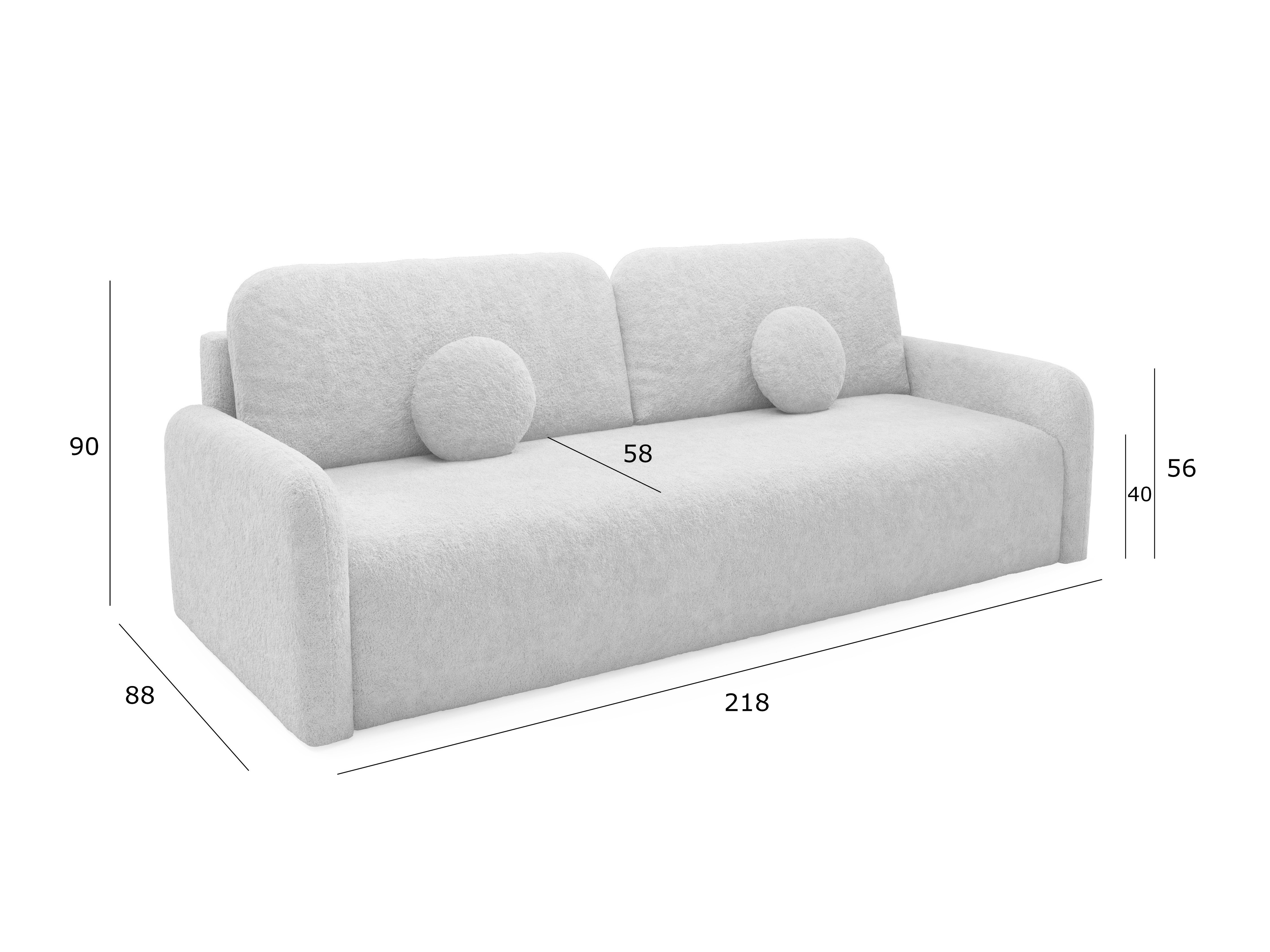 Schlafsofa Arcadia 107